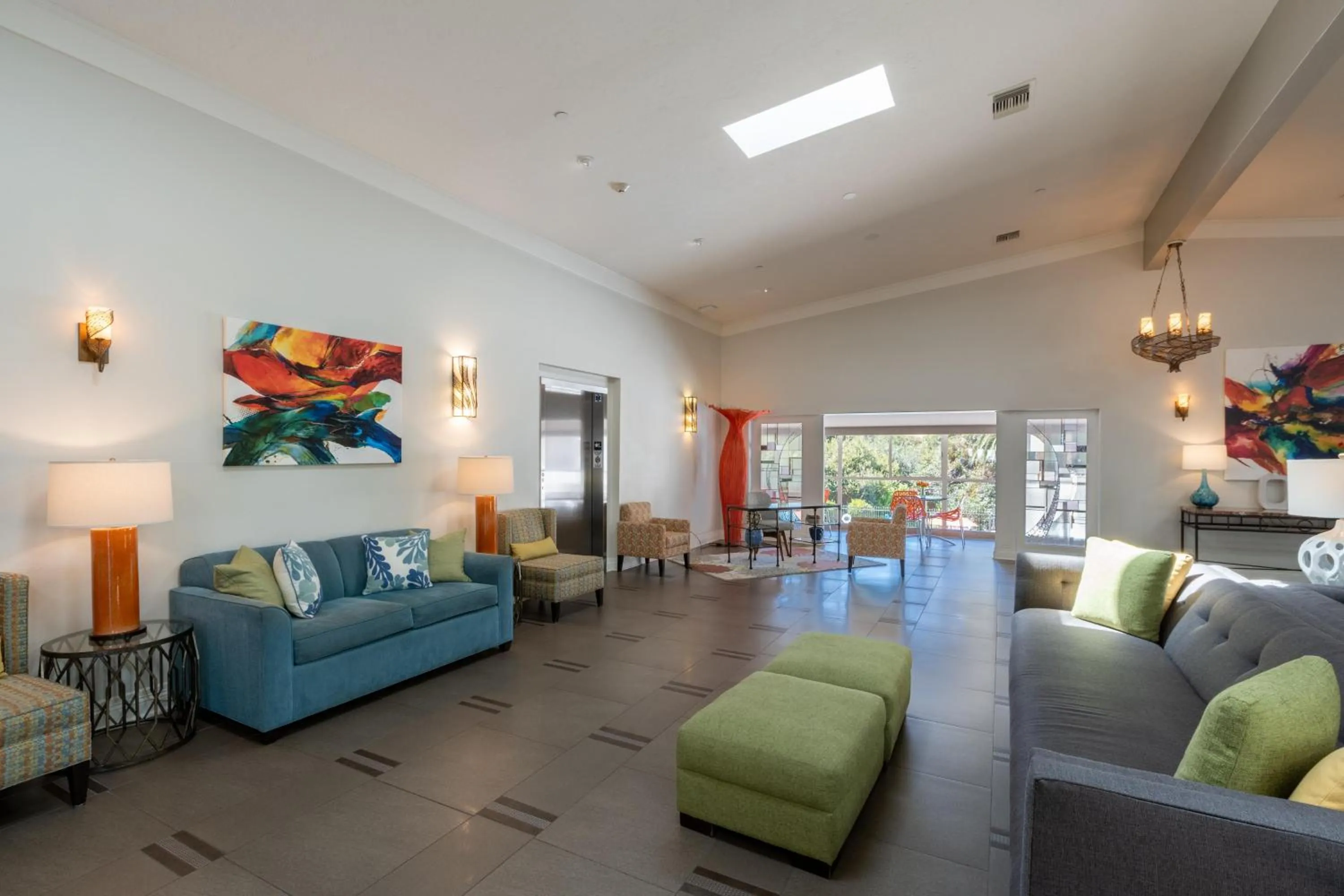 Lobby or reception in San Clemente Inn