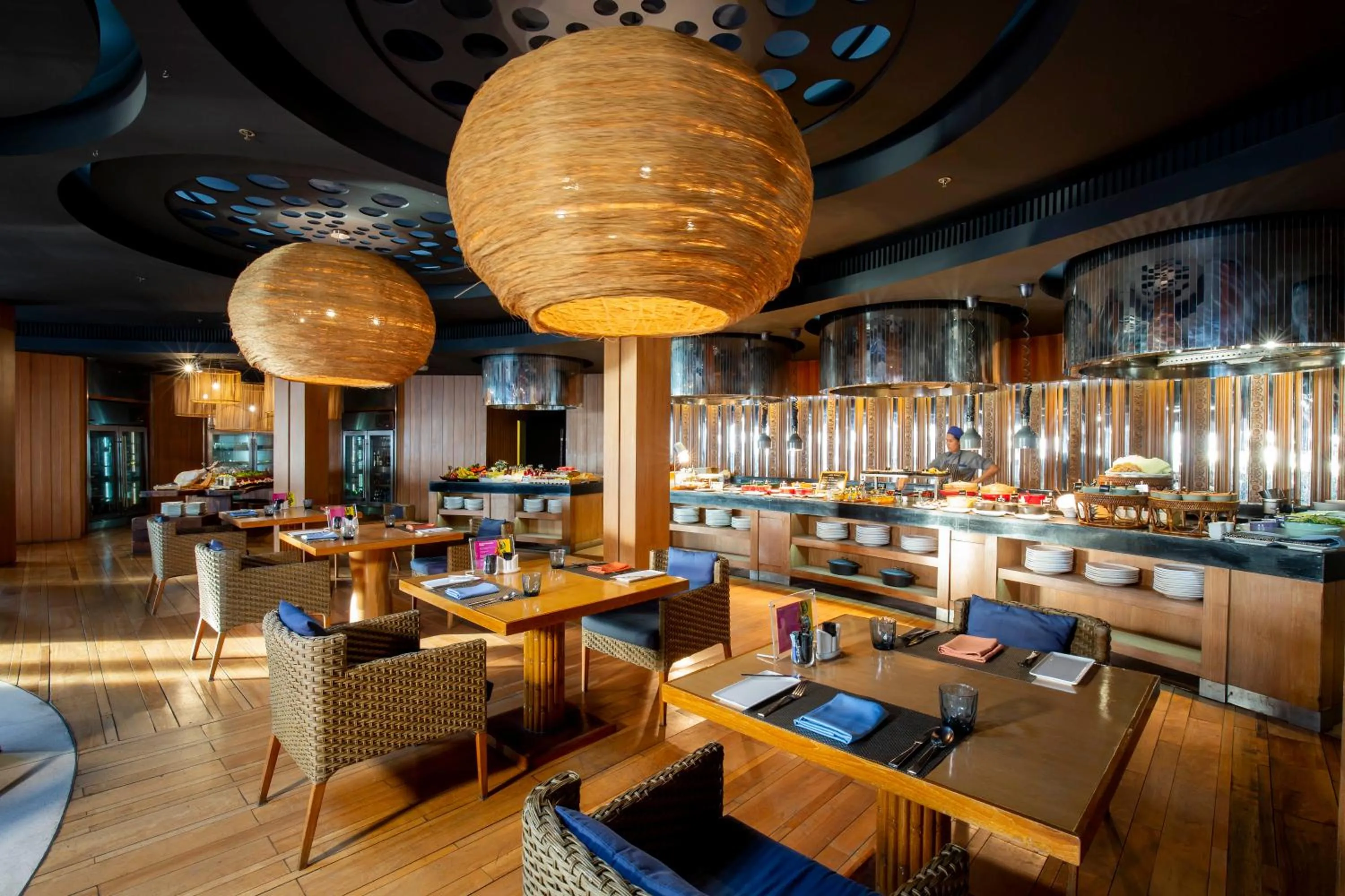 Buffet breakfast in W Koh Samui