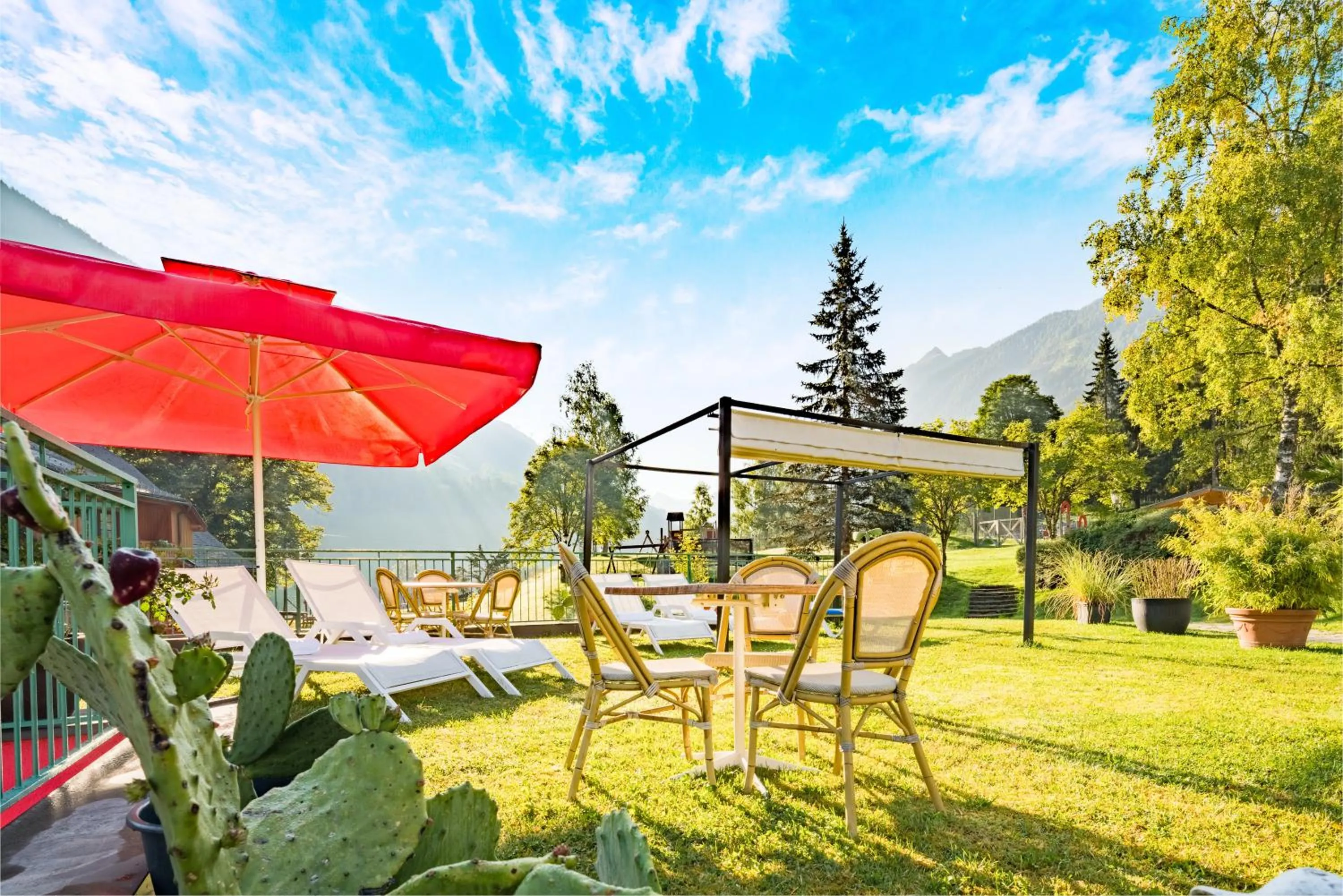 Garden in Hotel Vitaler Landauerhof