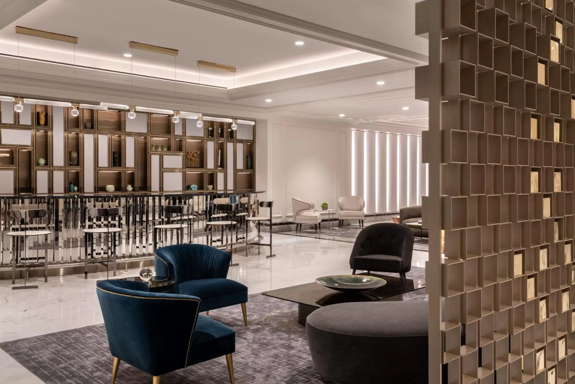 Lobby or reception in Four Seasons Chicago