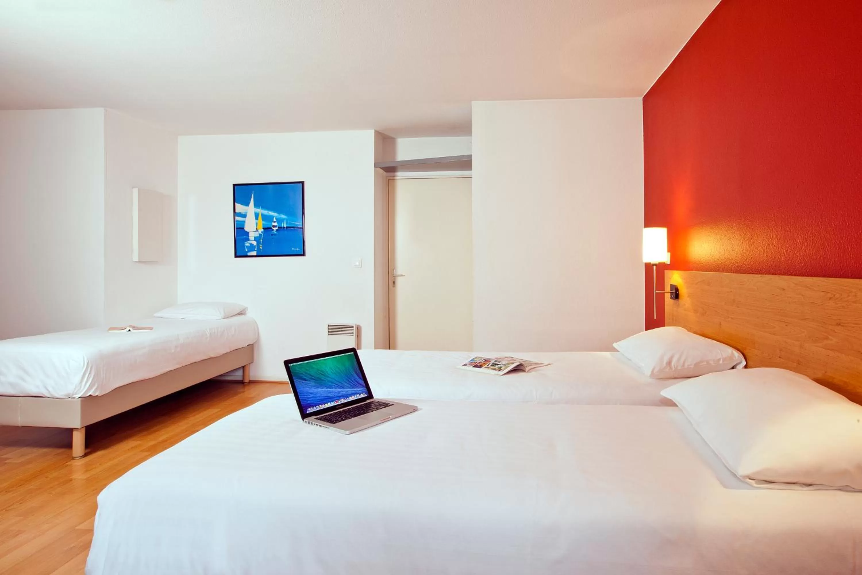 Bedroom, Bed in Séjours & Affaires Lyon Saxe-Gambetta