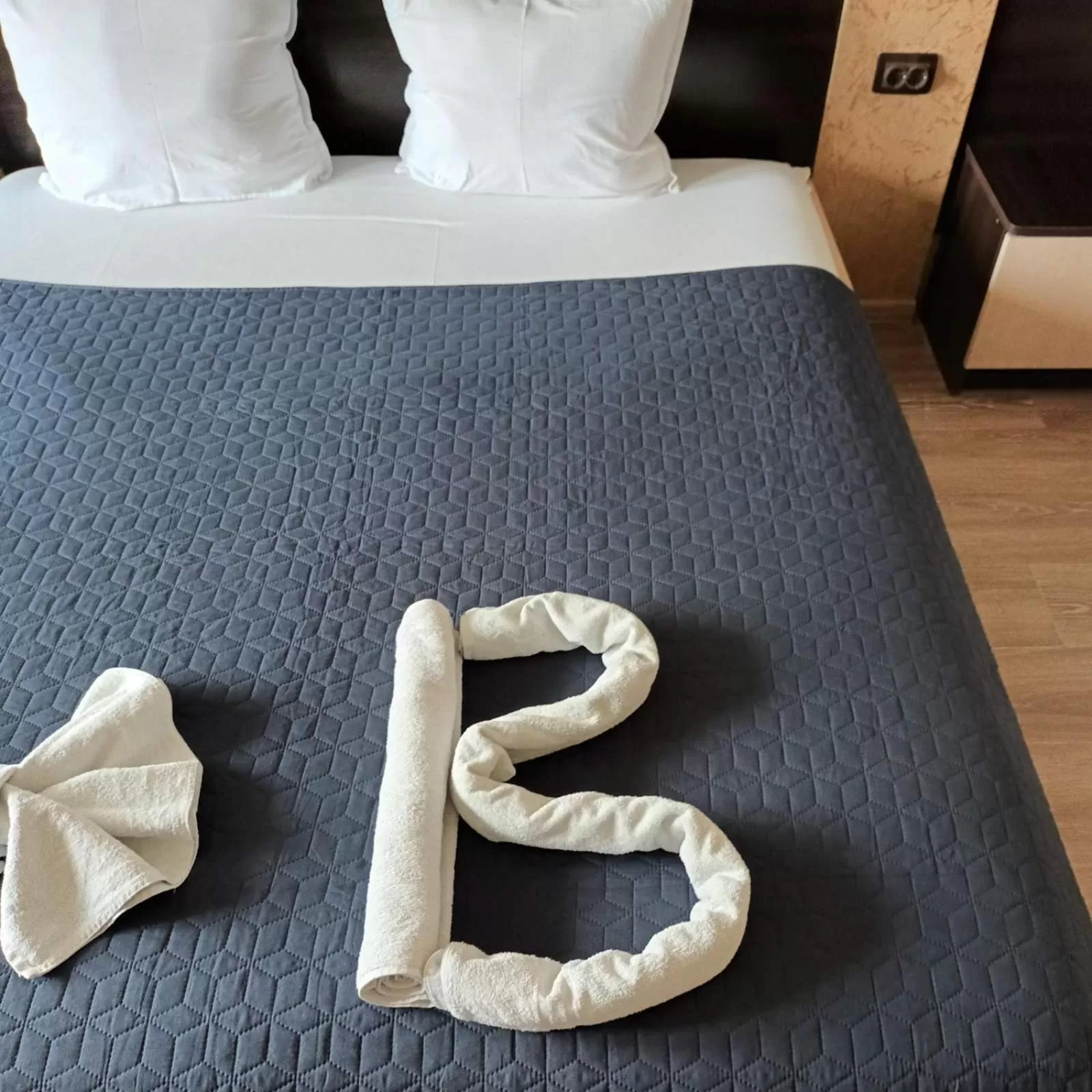 Bed in Vida Family Hotel