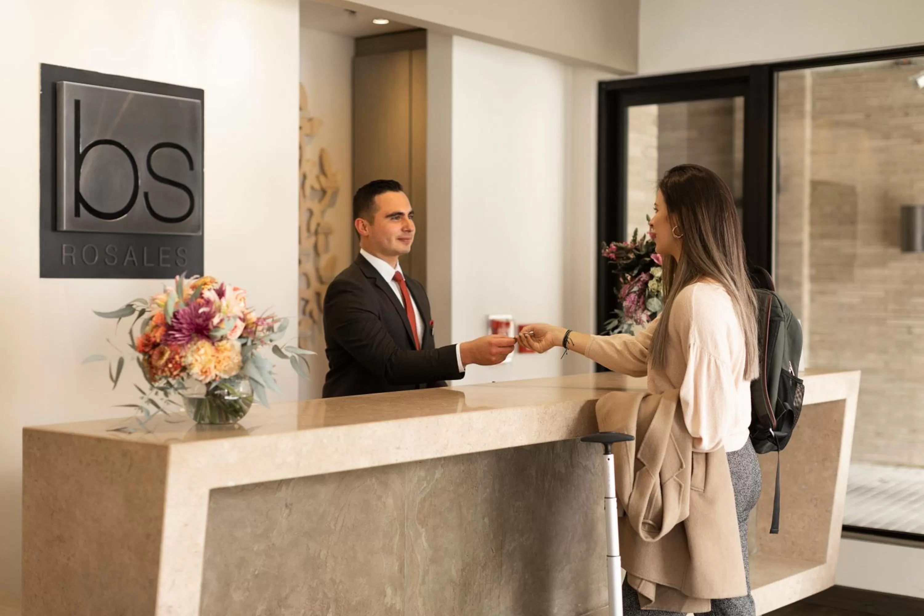 Staff in bs Rosales Hotel