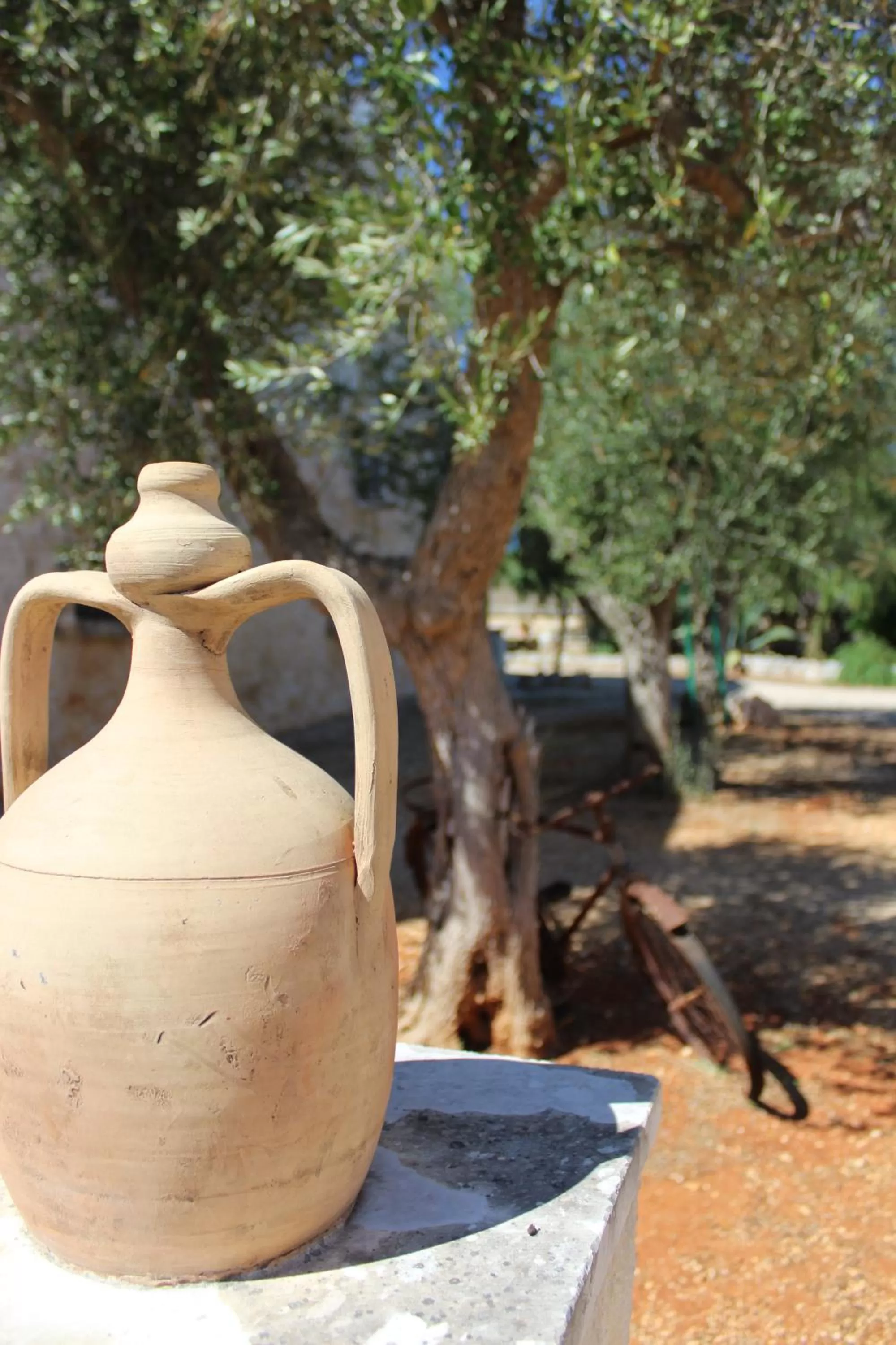 Decorative detail in Masseria Tolla