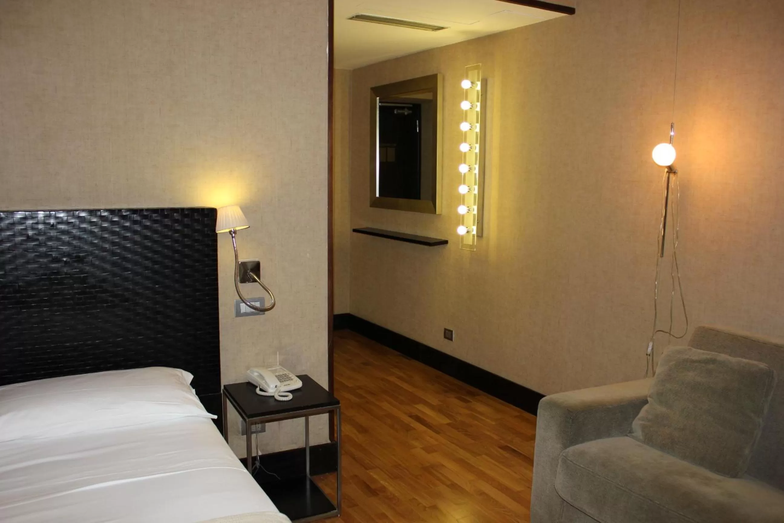 Bed in MH Design Hotel