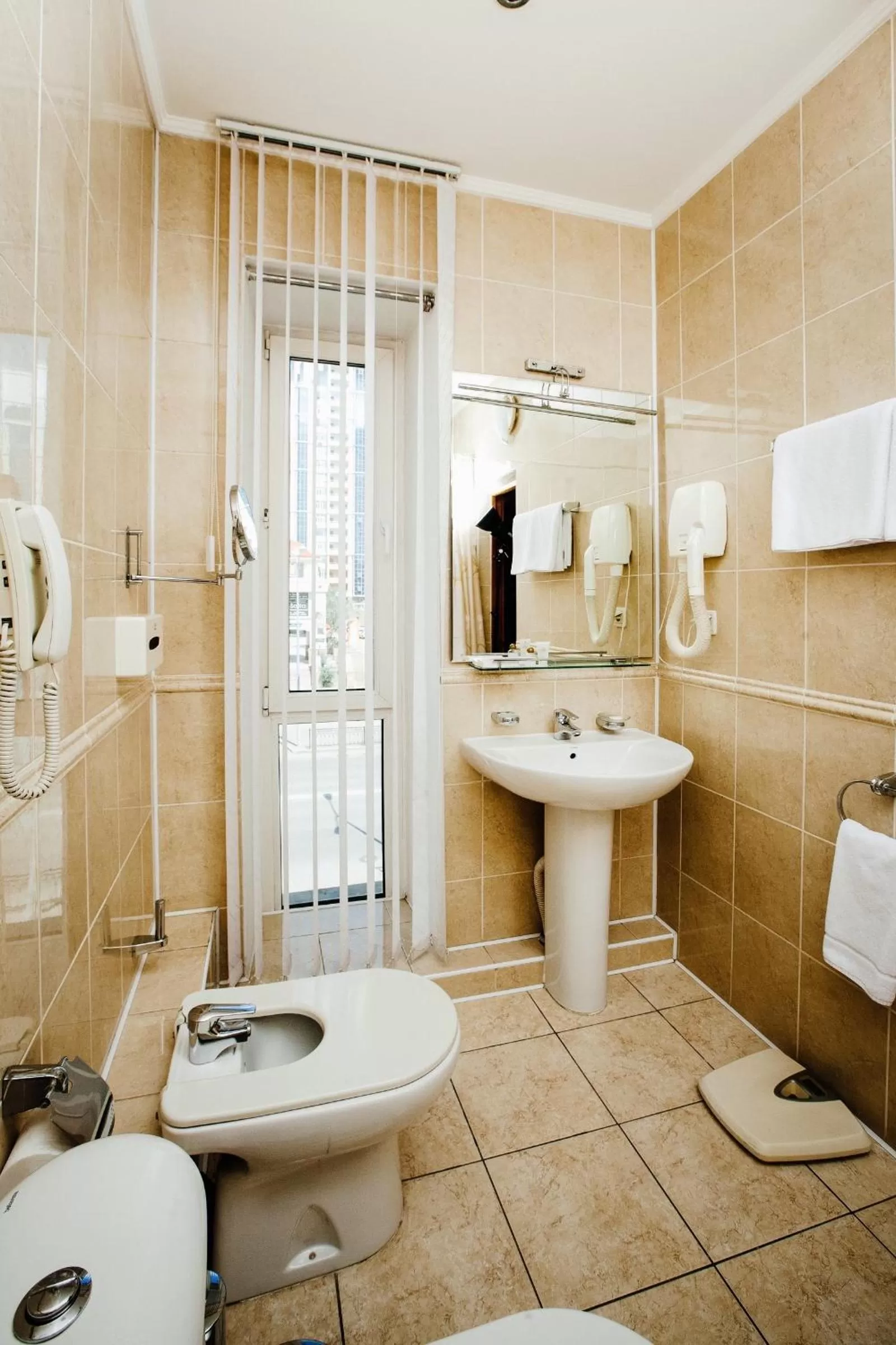 Shower, Bathroom in Business Hotel