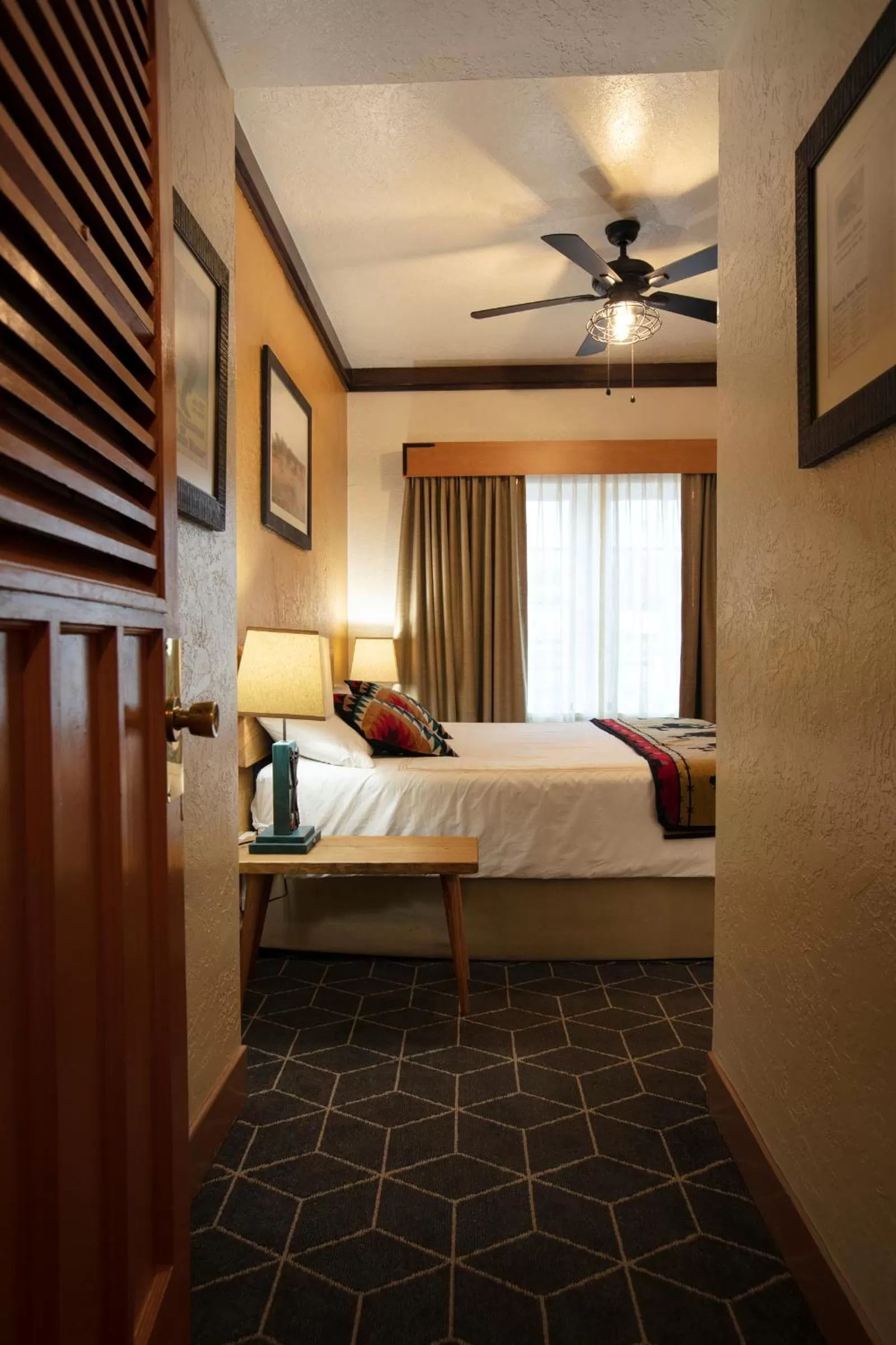 Bedroom, Bed in Hotel El Rancho