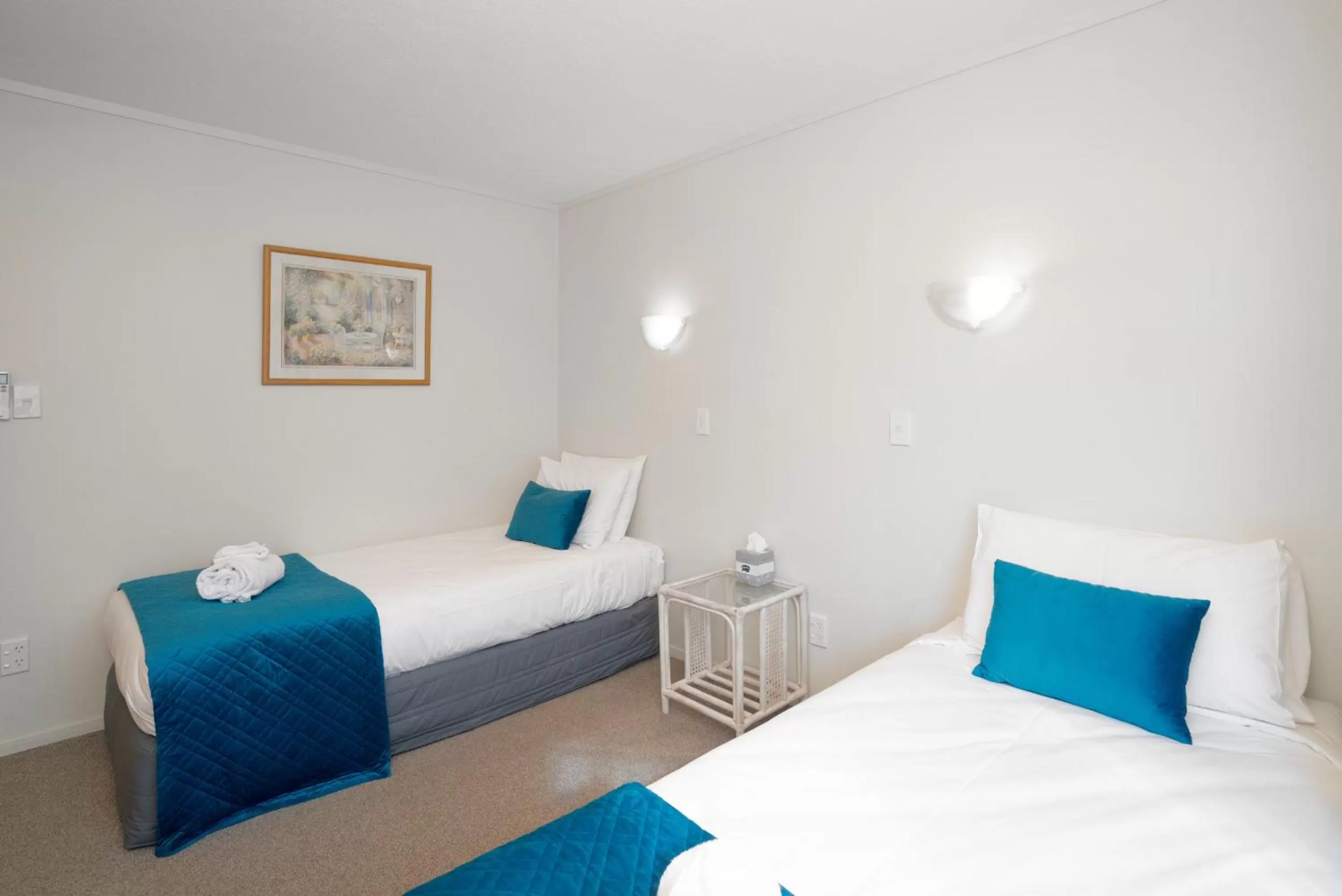 Bed in Waterfront Apartments Whitianga