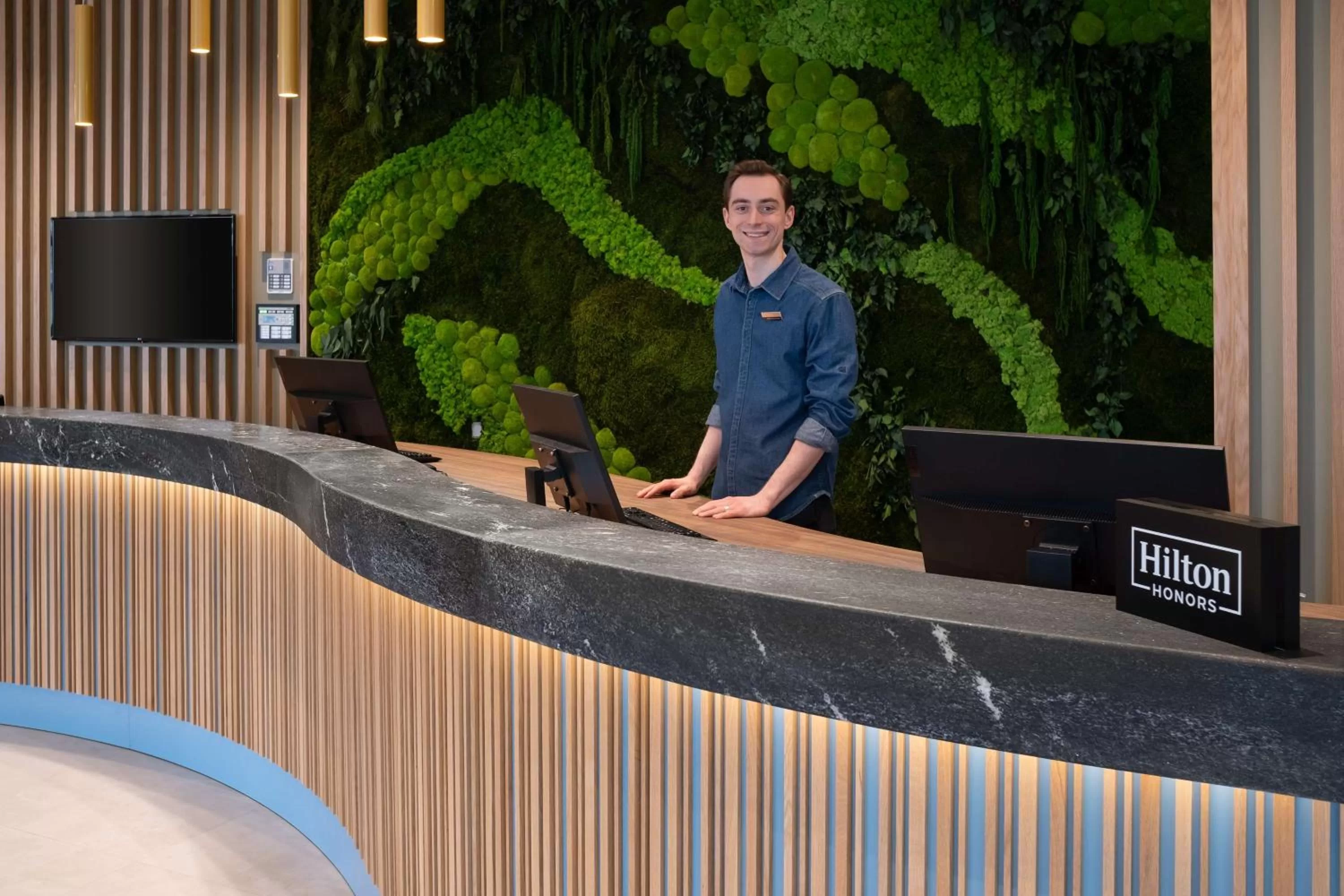 Lobby or reception in Hampton by Hilton Riga Airport