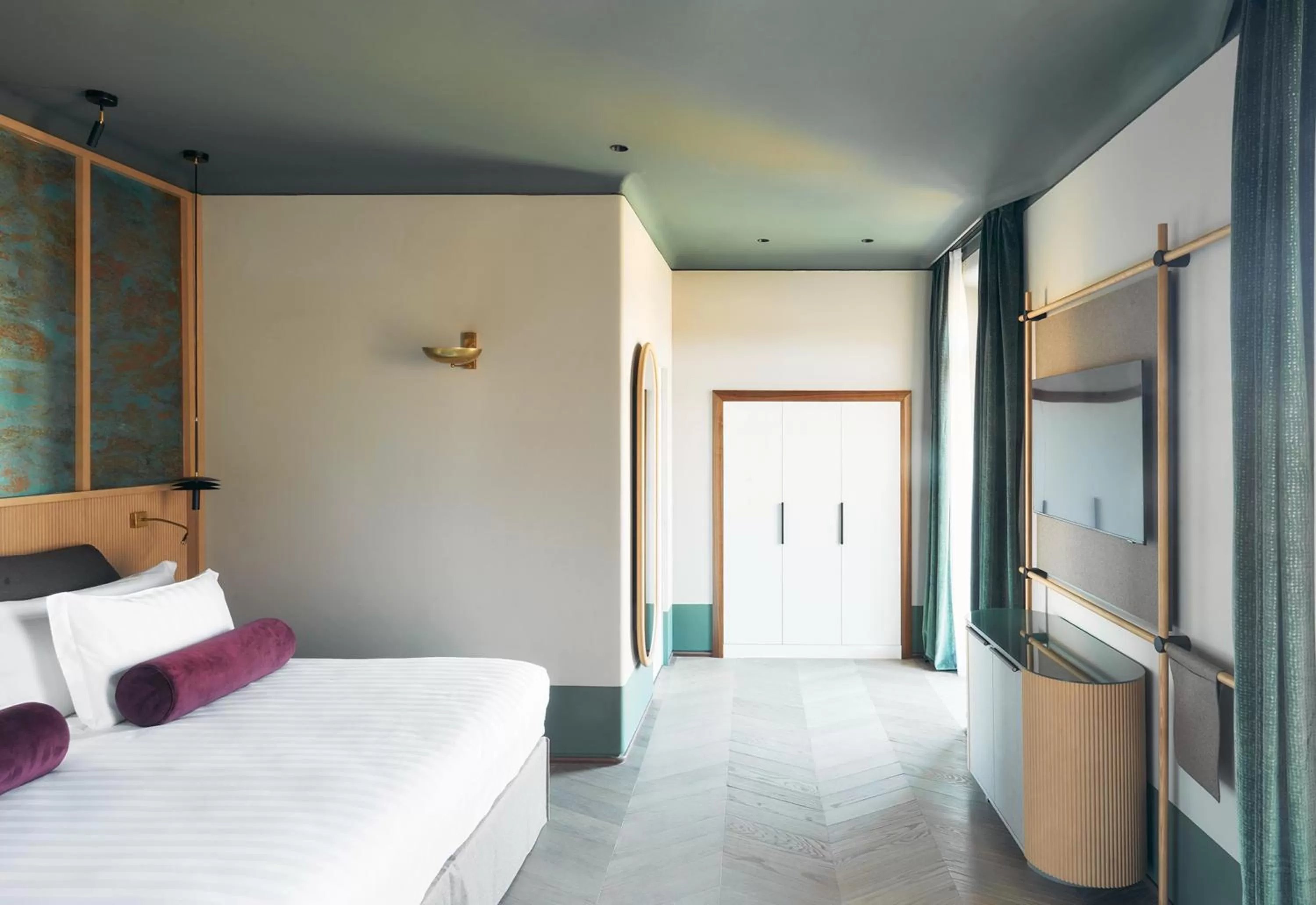 Bedroom, Bed in Palazzo Velabro, a Member of Design Hotels