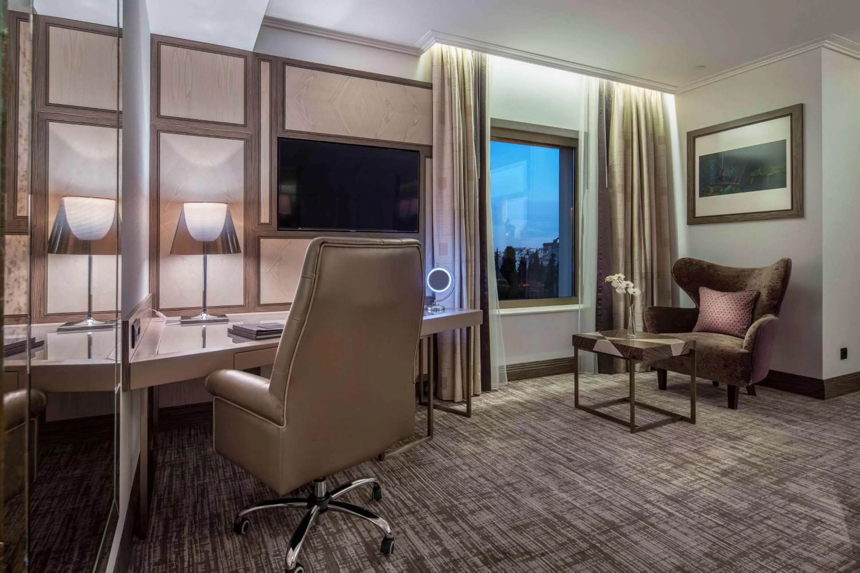 Bed in Hilton Podgorica Crna Gora