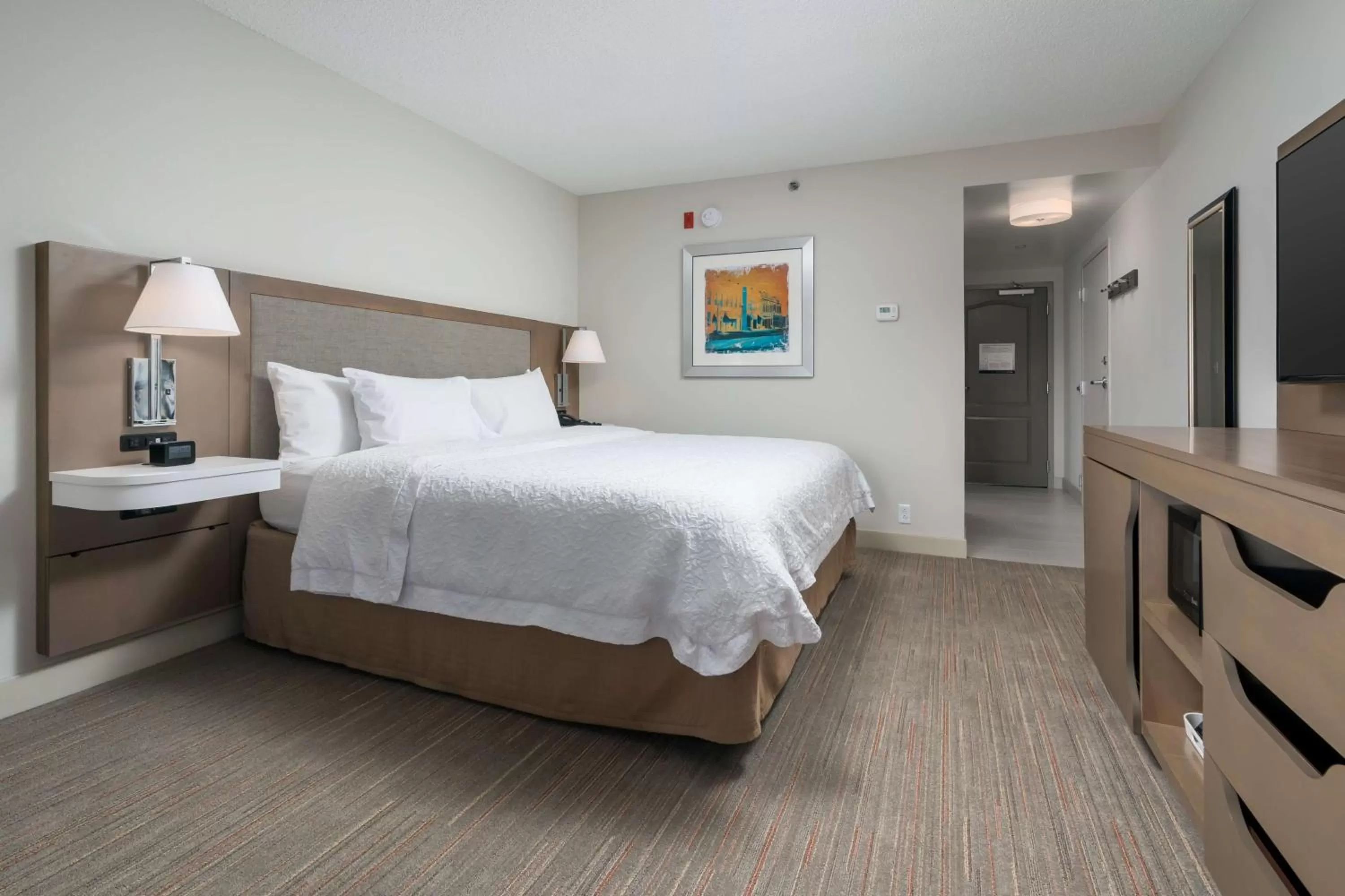 Bed in Hampton Inn - Springfield