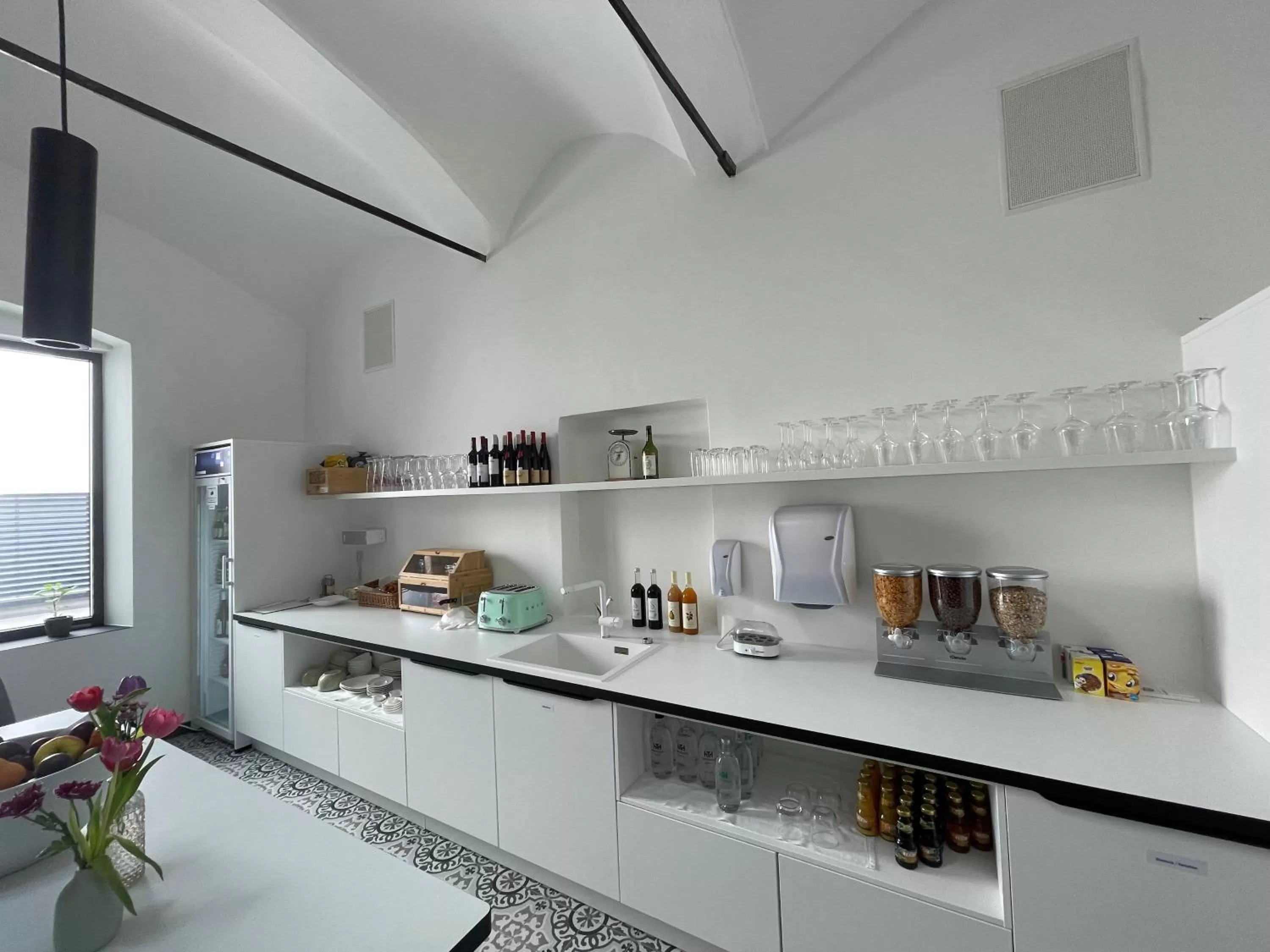 Kitchen or kitchenette, Kitchen/Kitchenette in Boutique Hotel Hardthaus