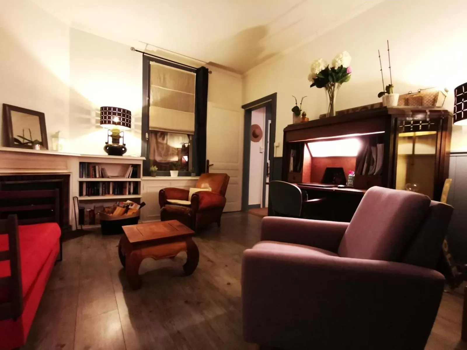 Living room, Seating Area in Chambres d'hôtes La Maison Blanche
