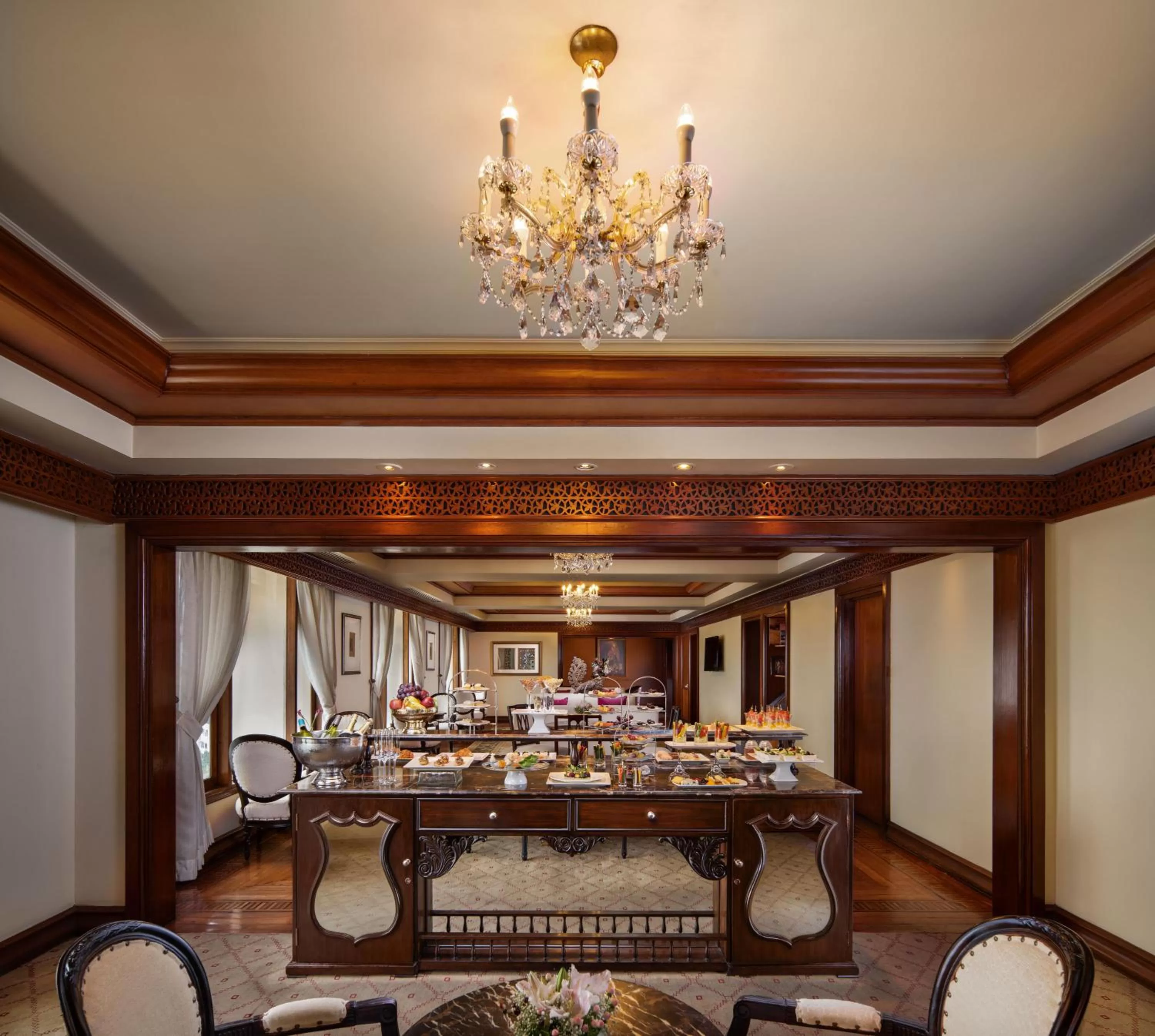 Lounge or bar in Taj Krishna