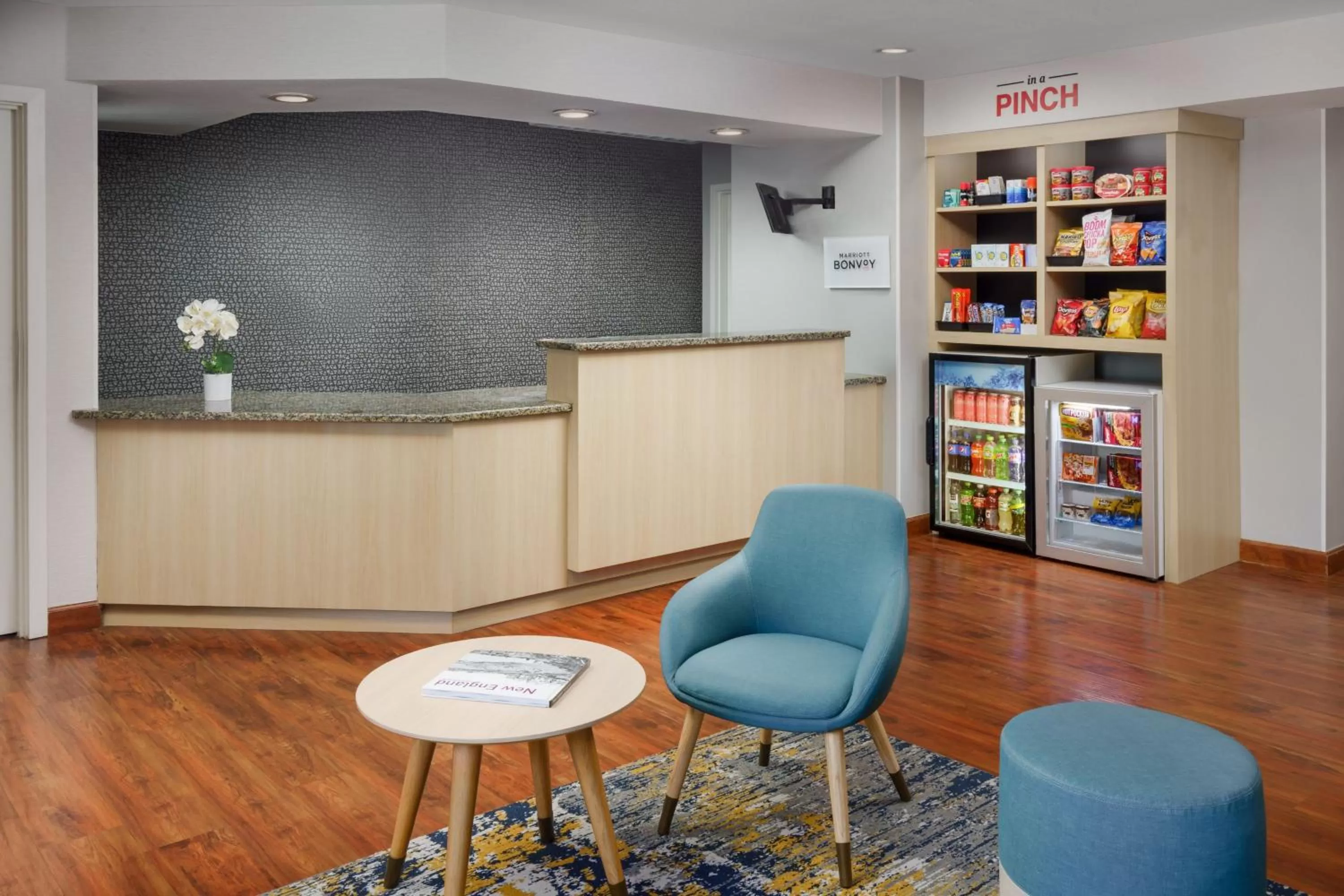 Lobby or reception in TownePlace Suites Manchester-Boston Regional Airport