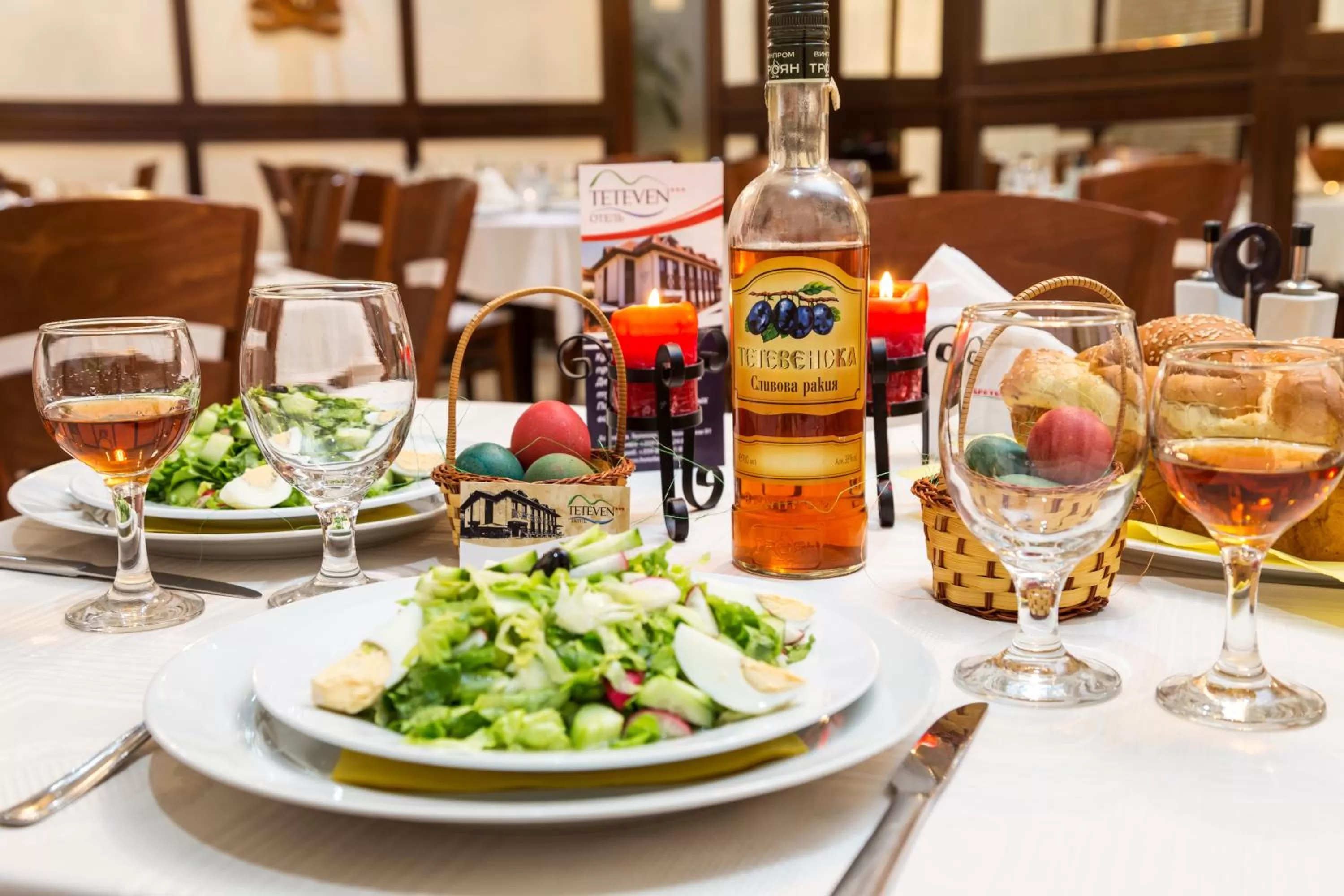 Food and drinks in Family Hotel Teteven