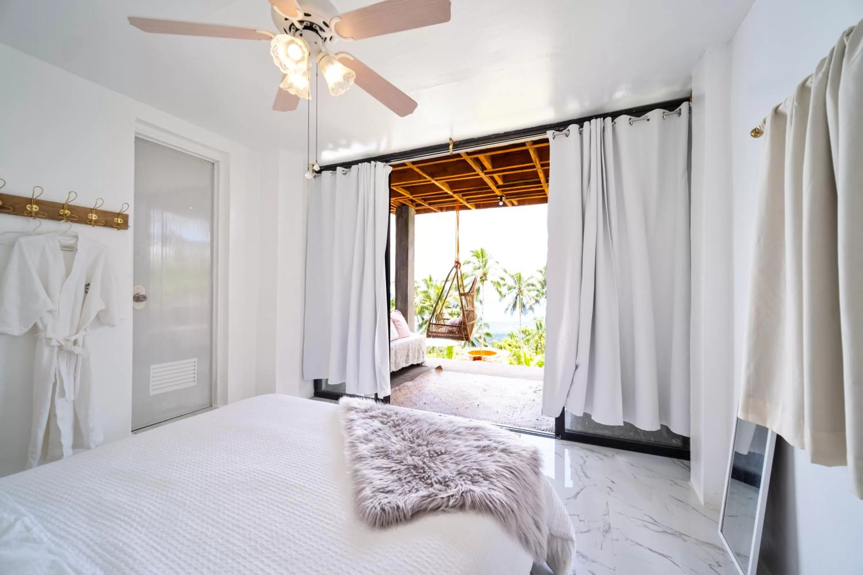 Photo of the whole room, Bed in Bintana sa Paraiso Binunsaran