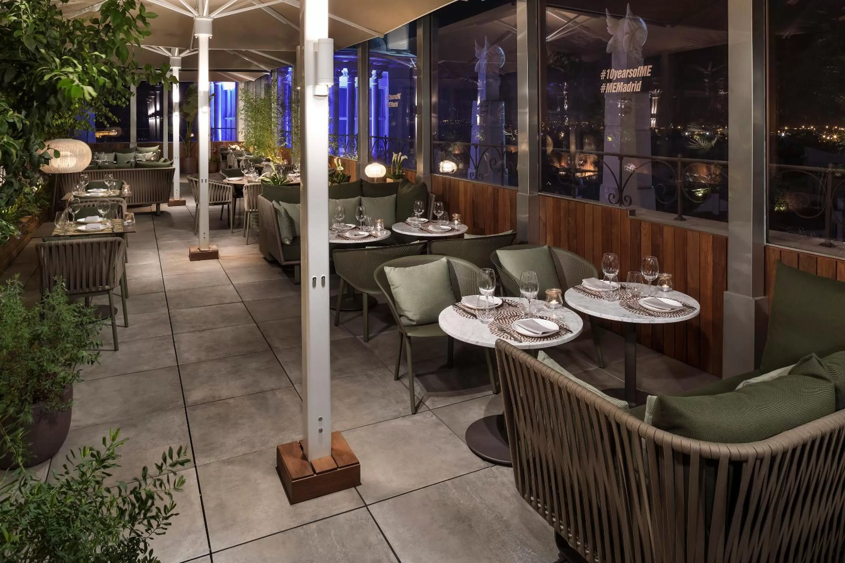 Balcony/Terrace in ME Madrid Reina Victoria by Meliá