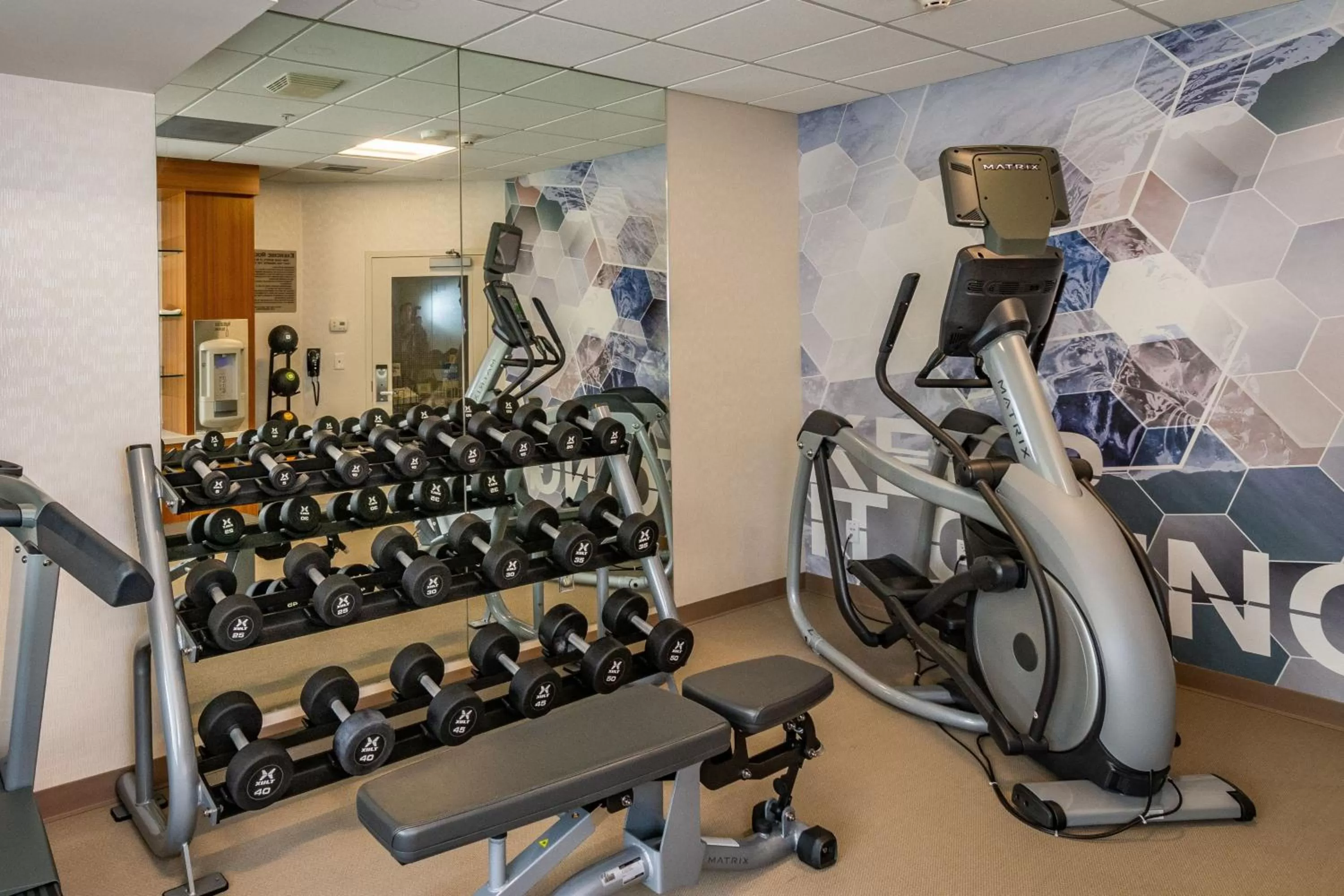 Fitness centre/facilities in SpringHill Suites Anchorage Midtown