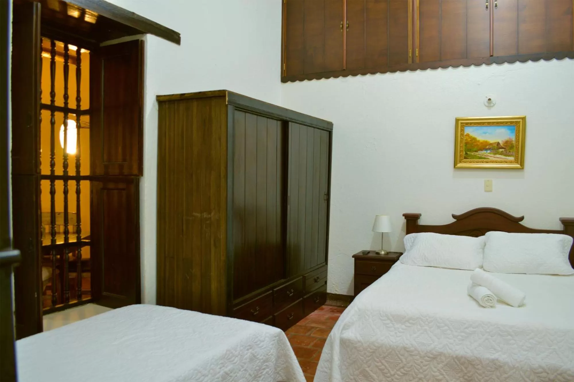 Bed in Hotel Casa Claustro De Zapatoca