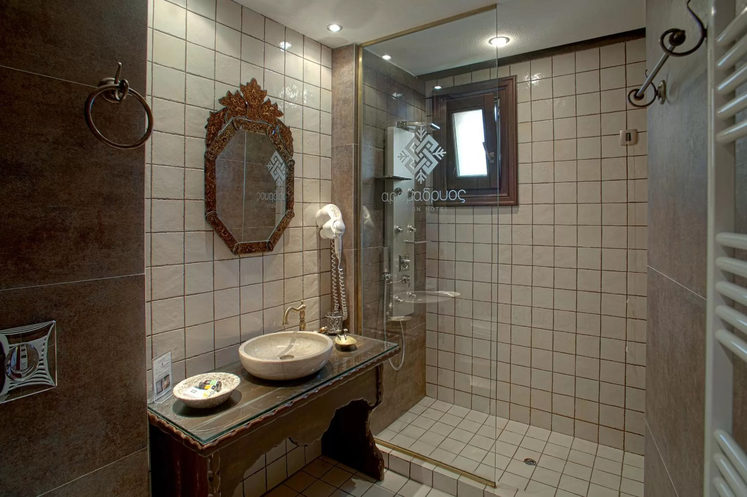 Special Offer - Double Room with Hydromassage Shower in AROMA DRYOS SPA & ECO Hotel