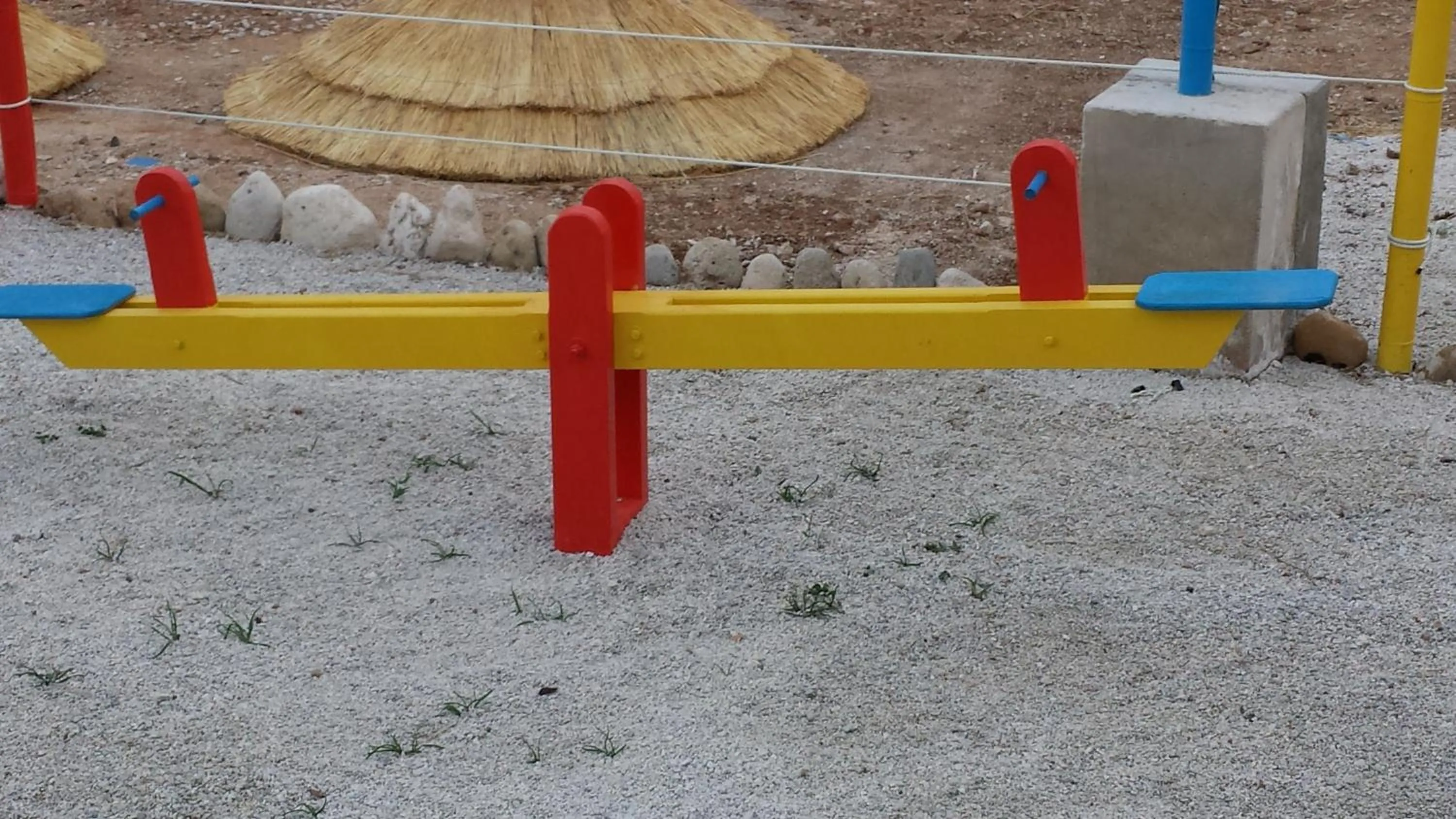 Children play ground in Elounda Sunrise Apartments