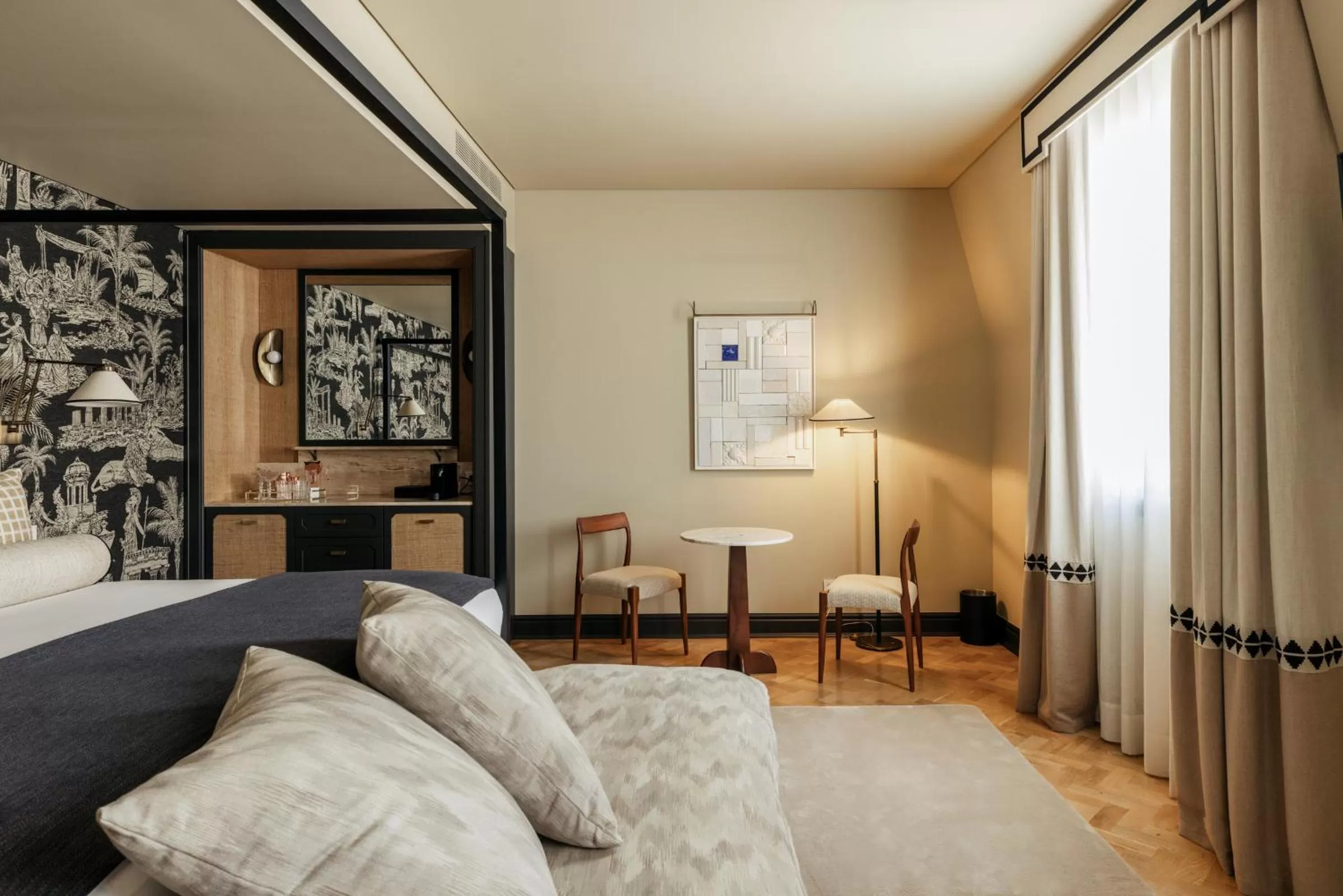 Bed in Hospes Infante Sagres Porto - Small Luxury Hotels Of The World