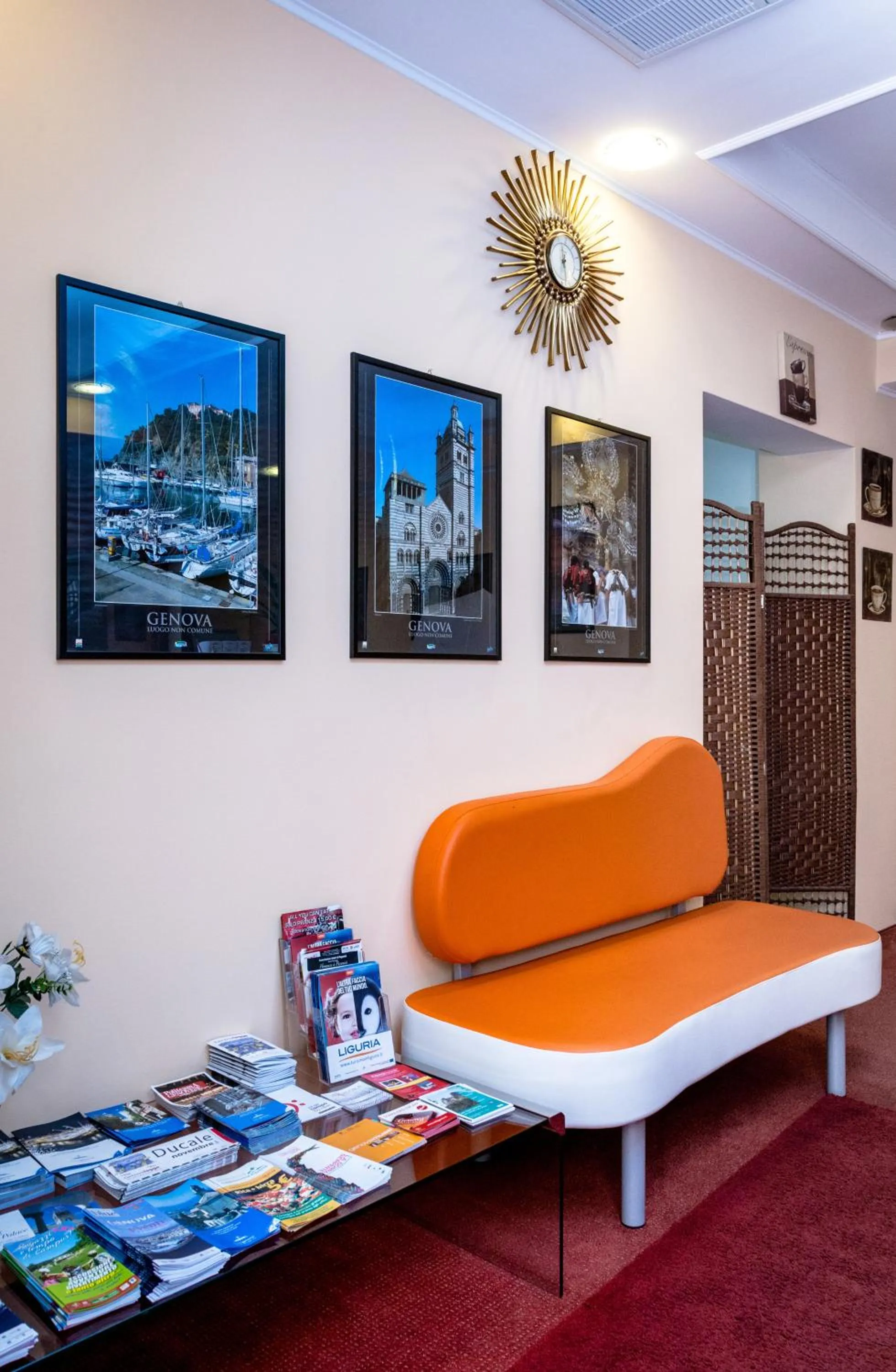 Lobby or reception in Hotel Boccascena