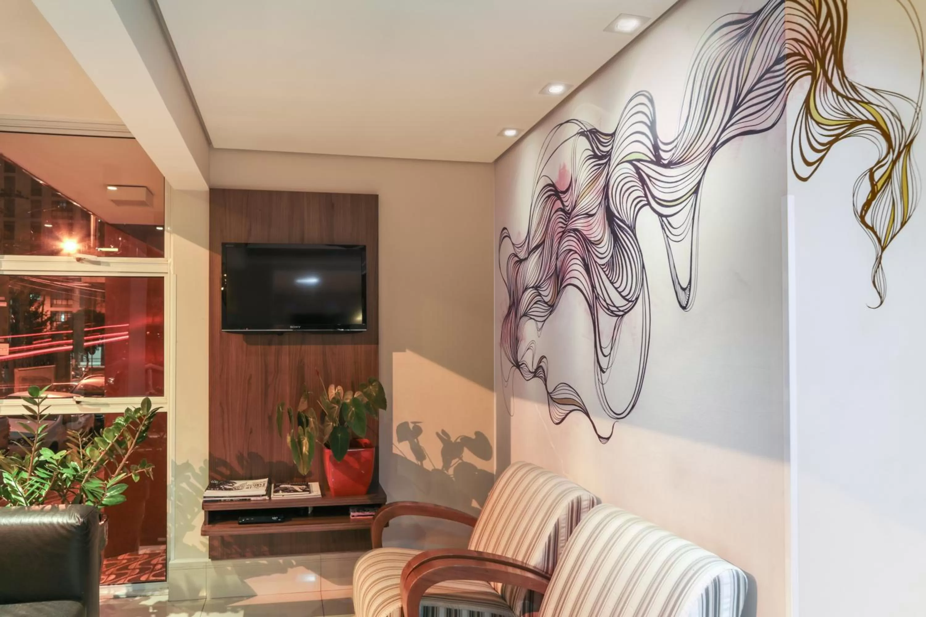 Decorative detail in Hotel Copacabana Piracicaba