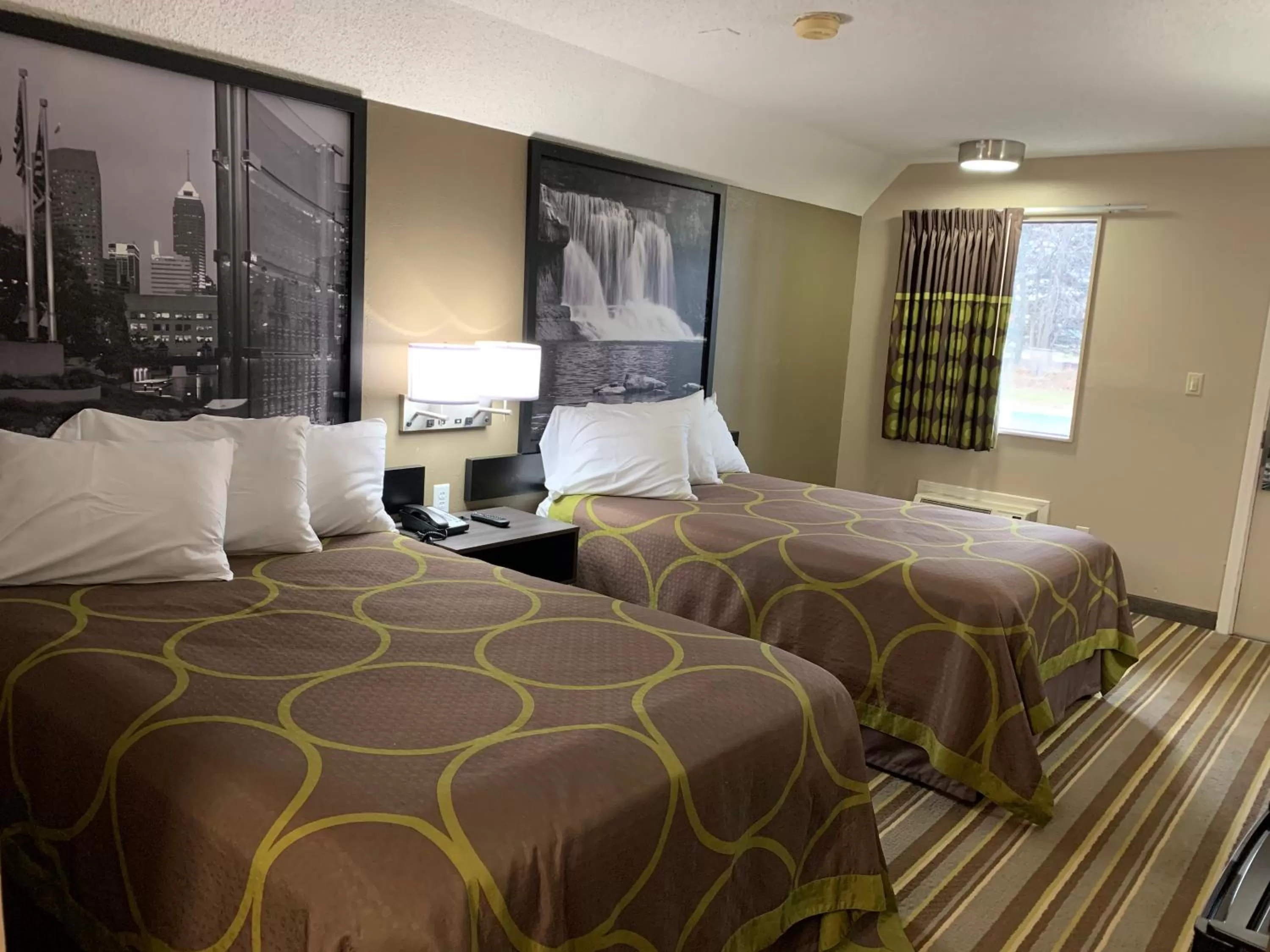 Bed in Super 8 by Wyndham Brownsburg