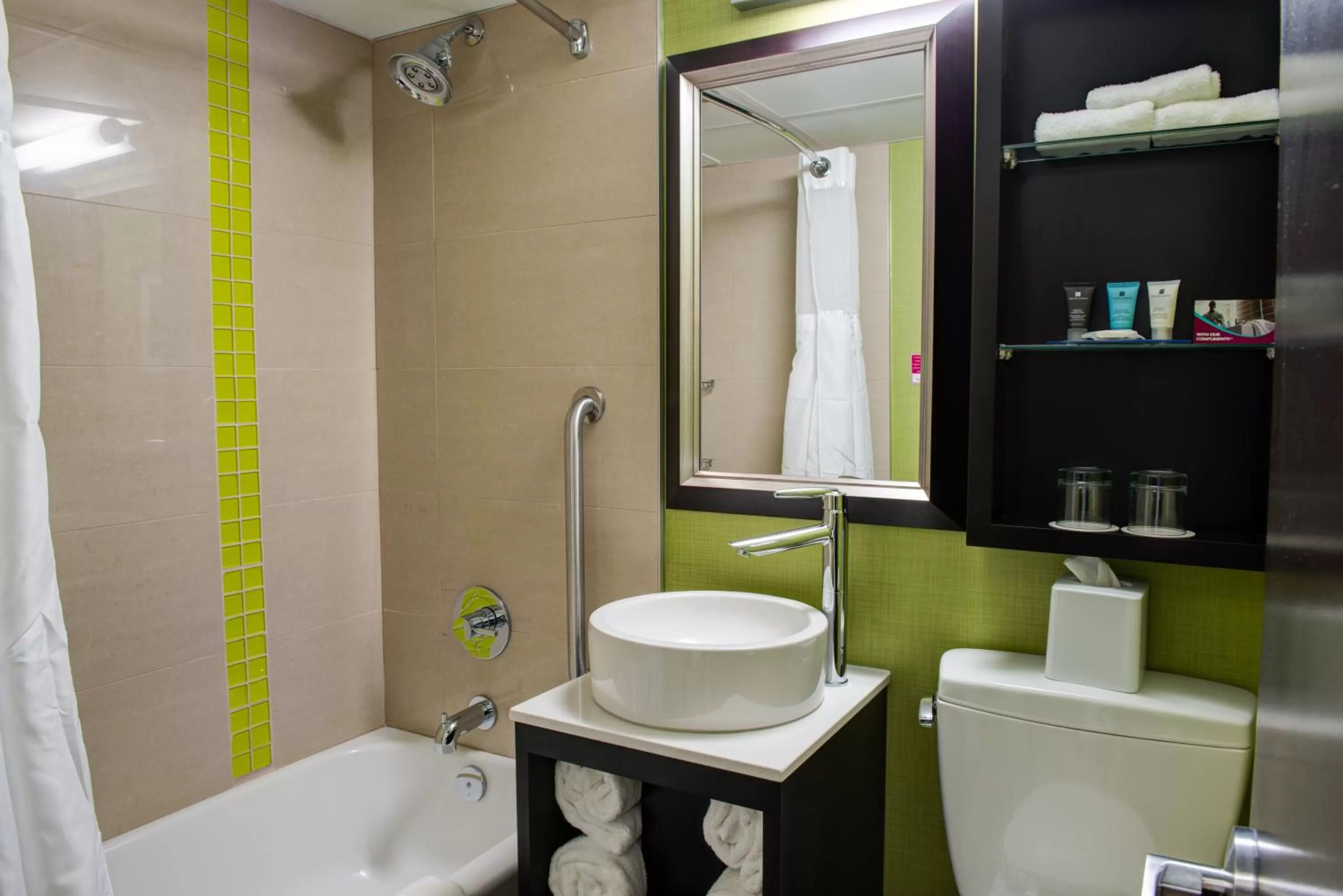Bathroom in Crowne Plaza Kitchener-Waterloo by IHG