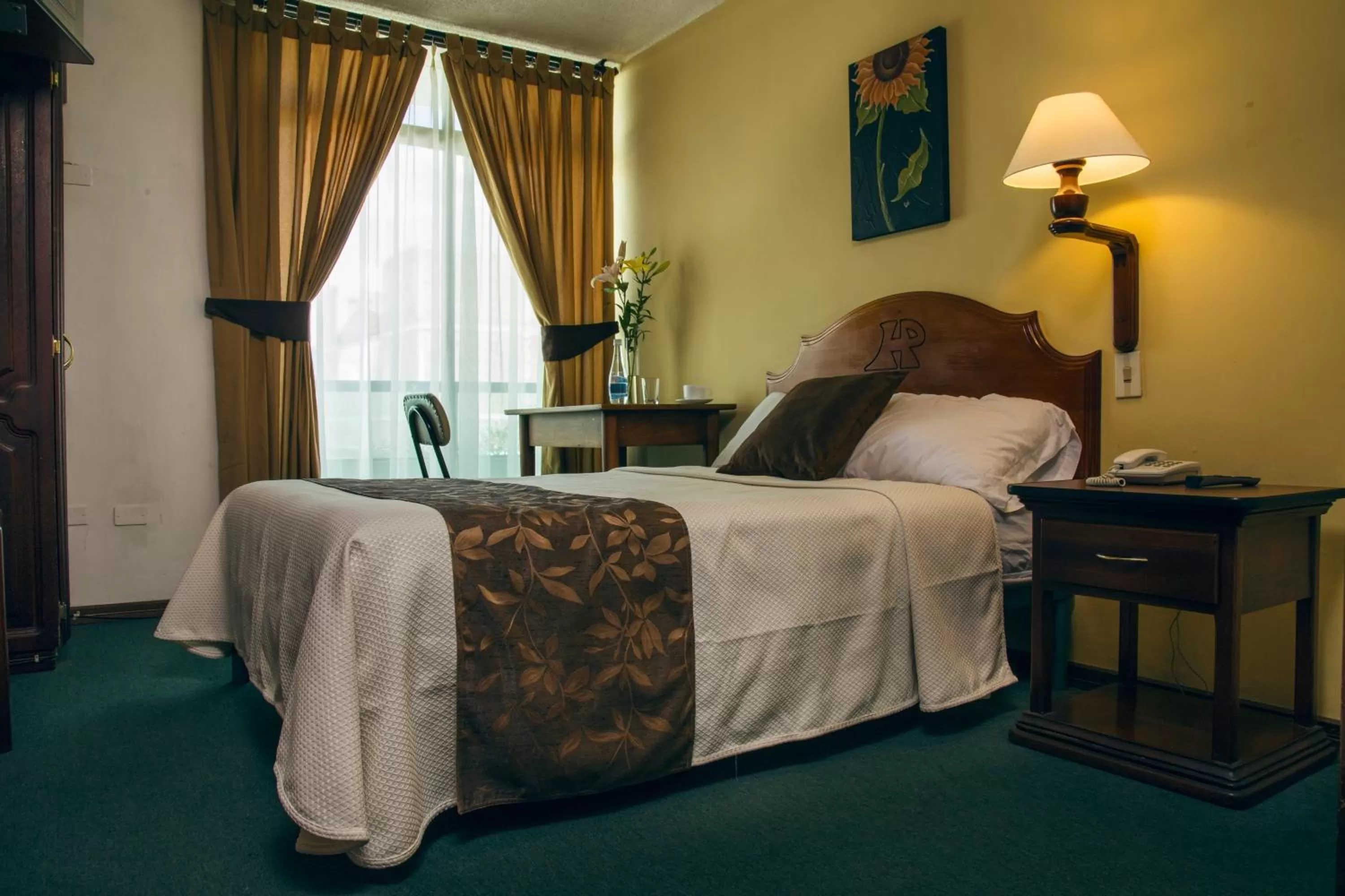 Bed in Hotel Podocarpus