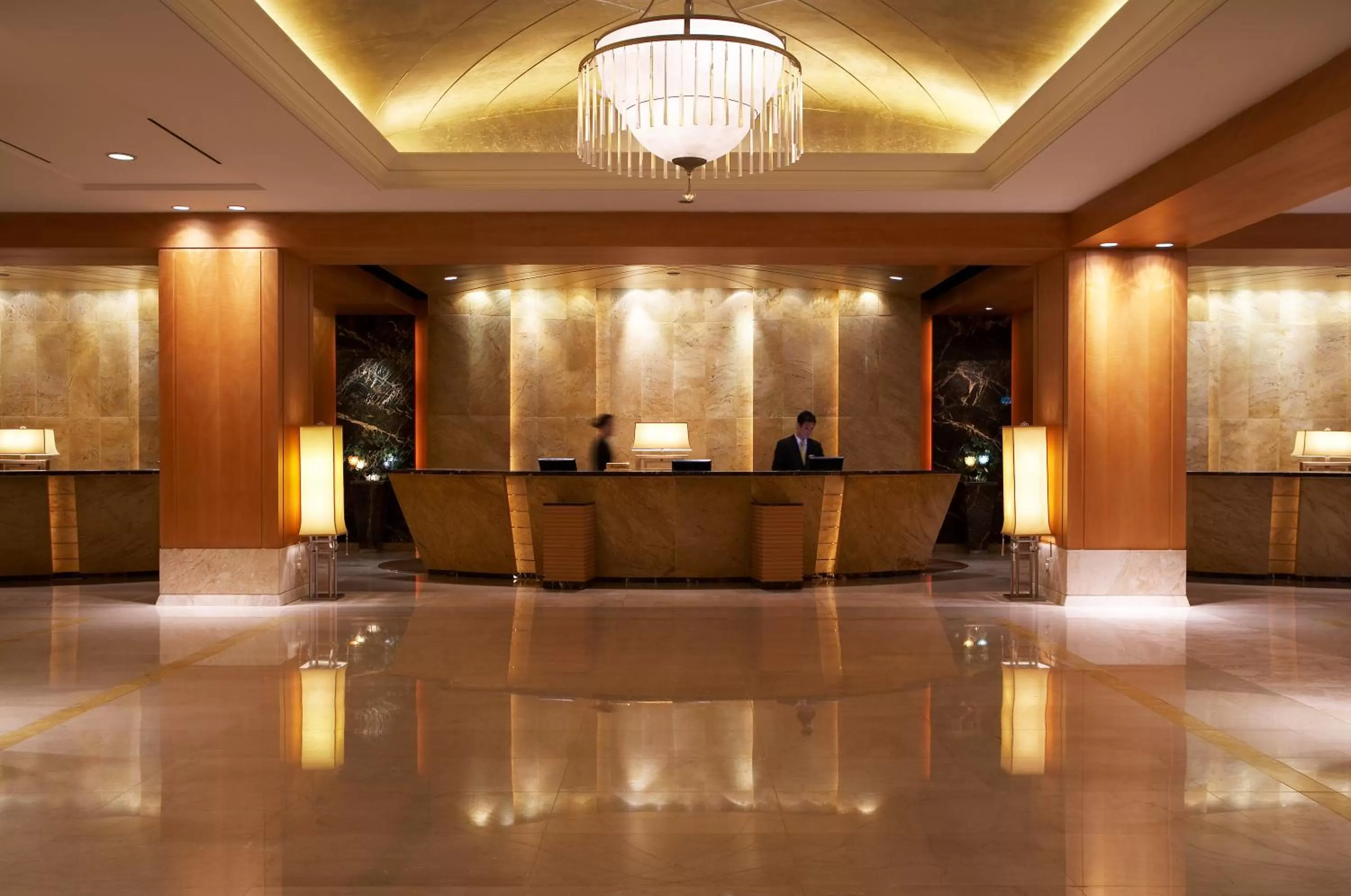 Lobby or reception in Lotte Hotel Seoul