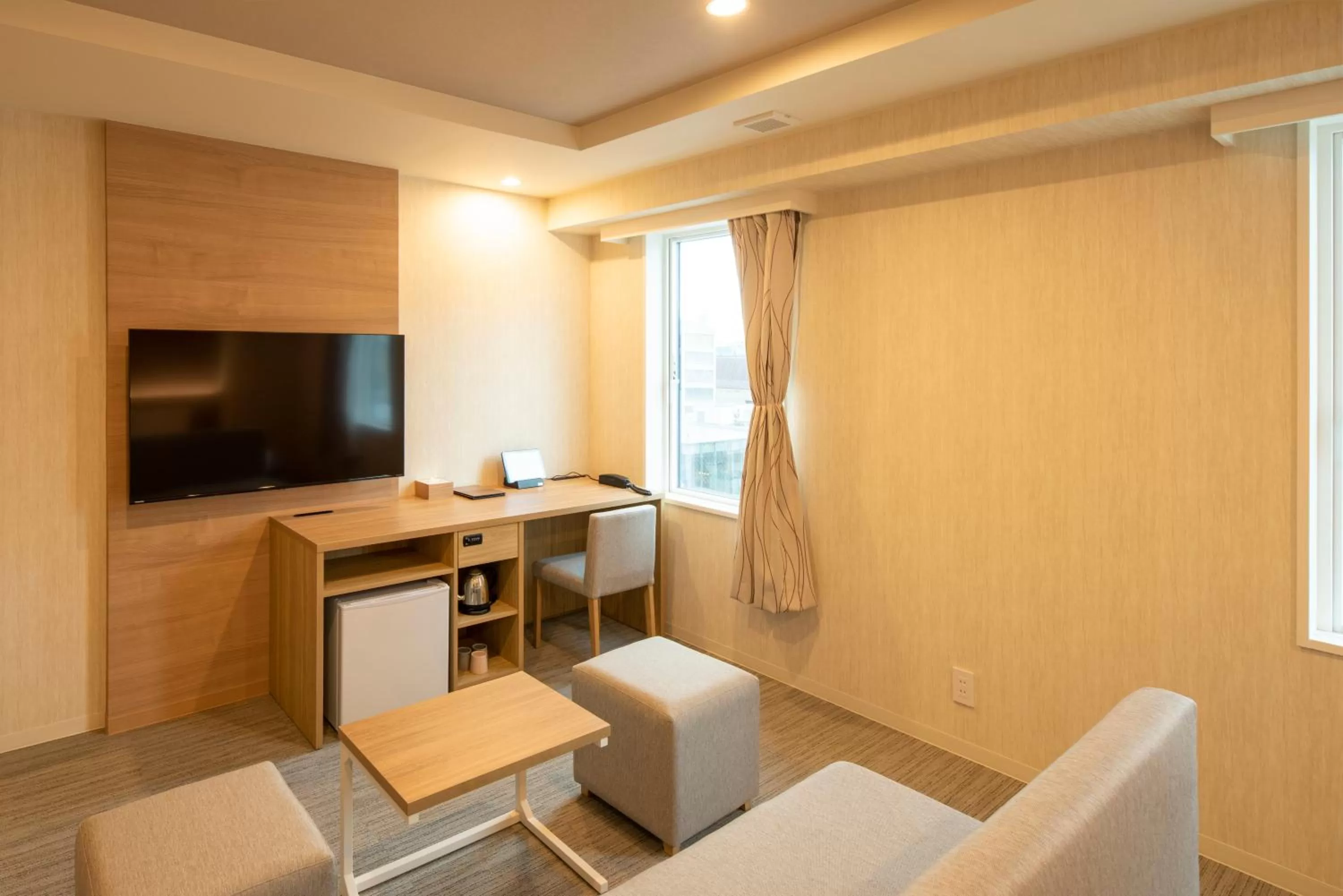 Photo of the whole room in HOTEL AMANEK Asahikawa