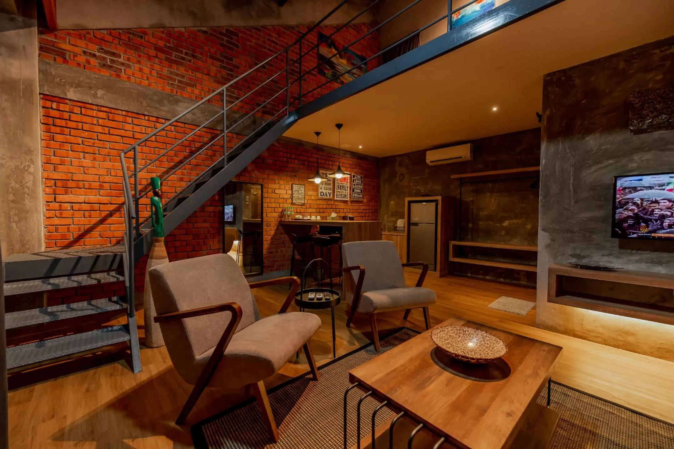 Living room in Arch Studio Cenang