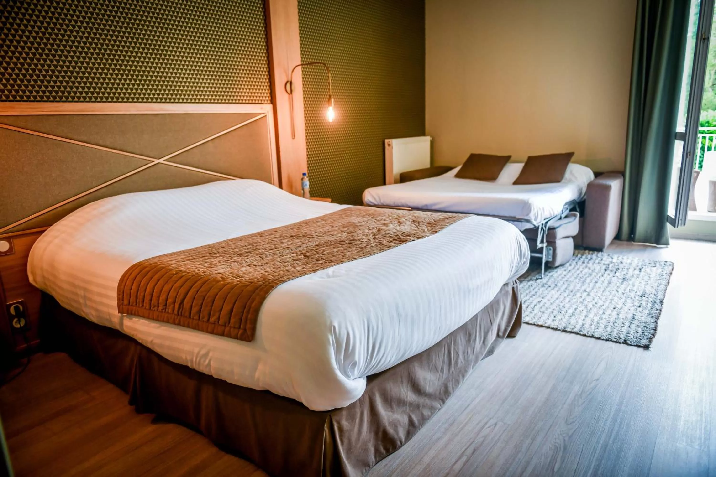 Bed in Chateau du Clos de la Ribaudiere - Teritoria