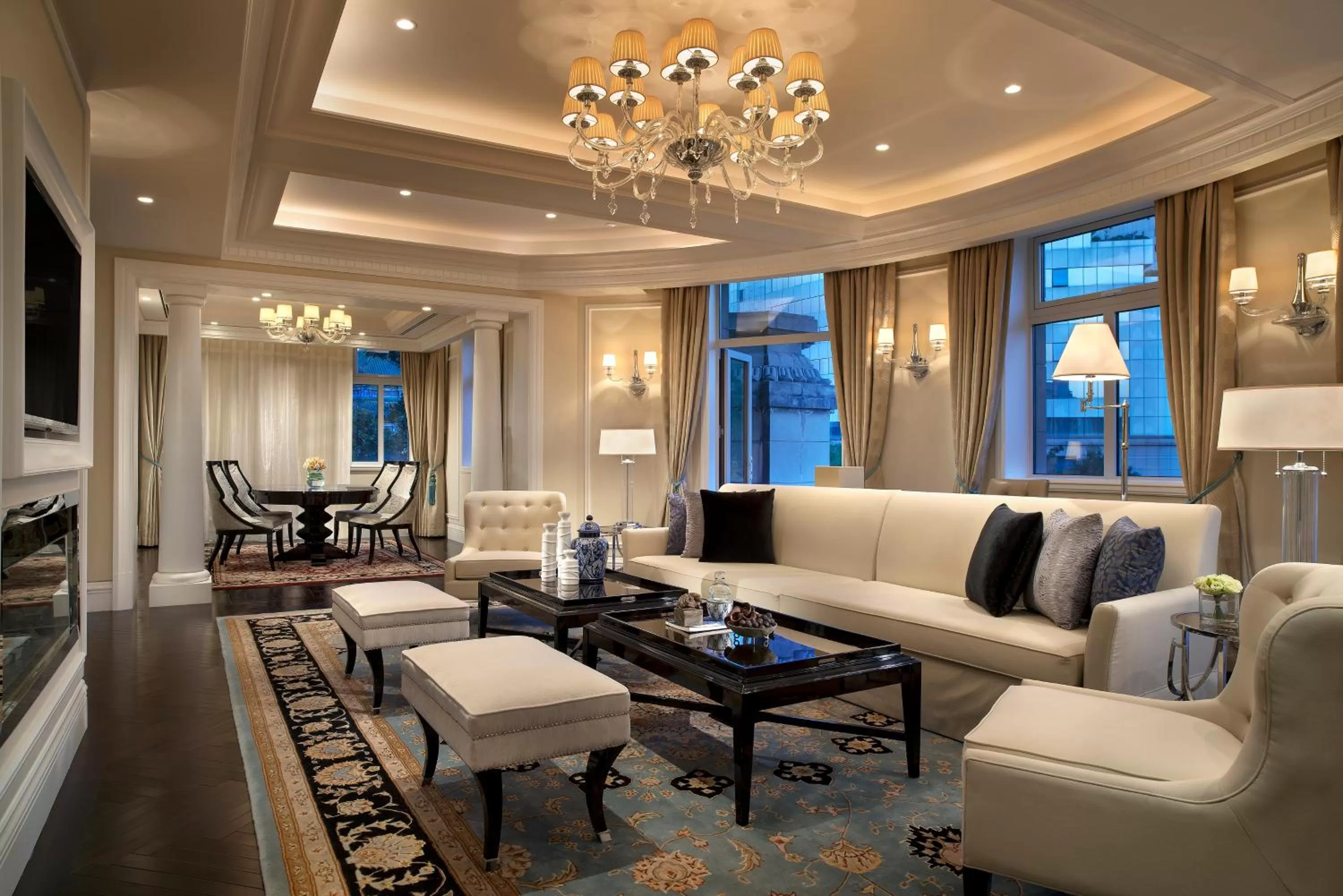 Living room in Sofitel Legend People's Grand Hotel Xi'an