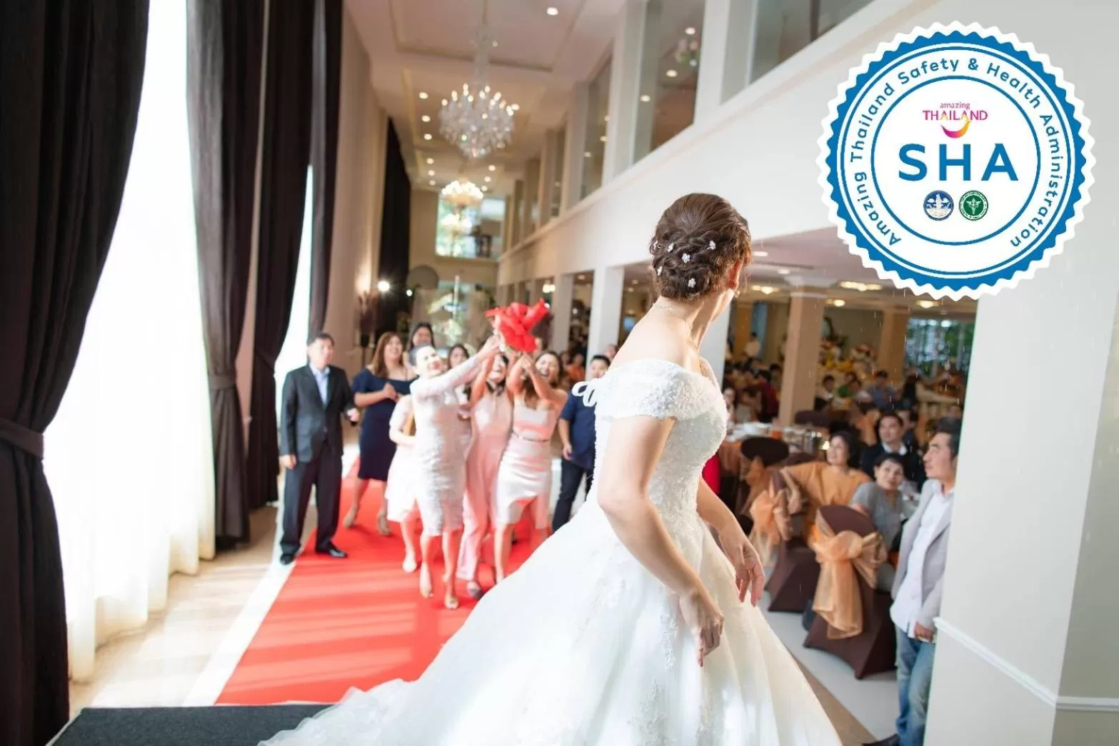 wedding in S Bangkok Hotel, Navamin