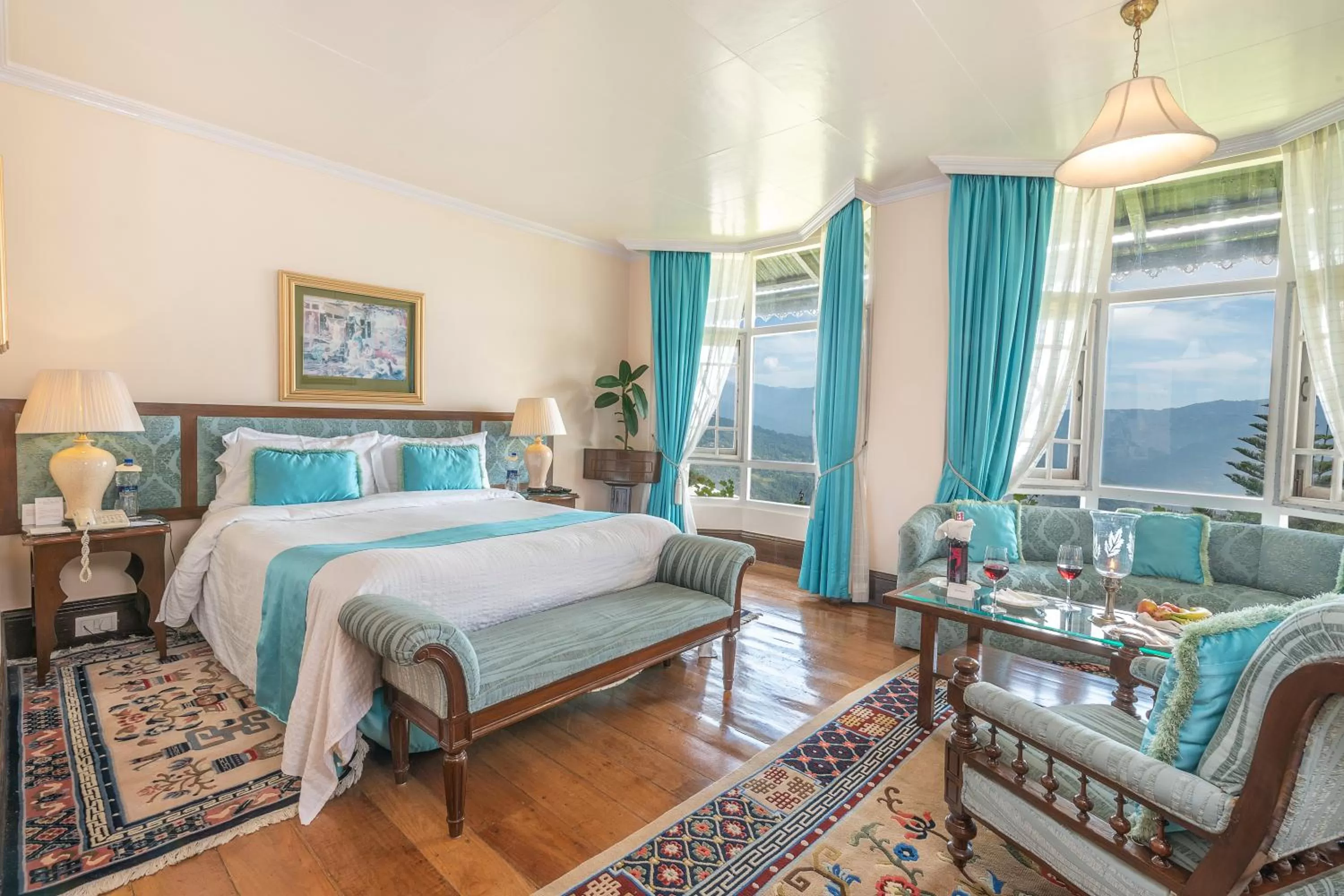 Bed in The Elgin Silver Oaks - Heritage Resort & Spa