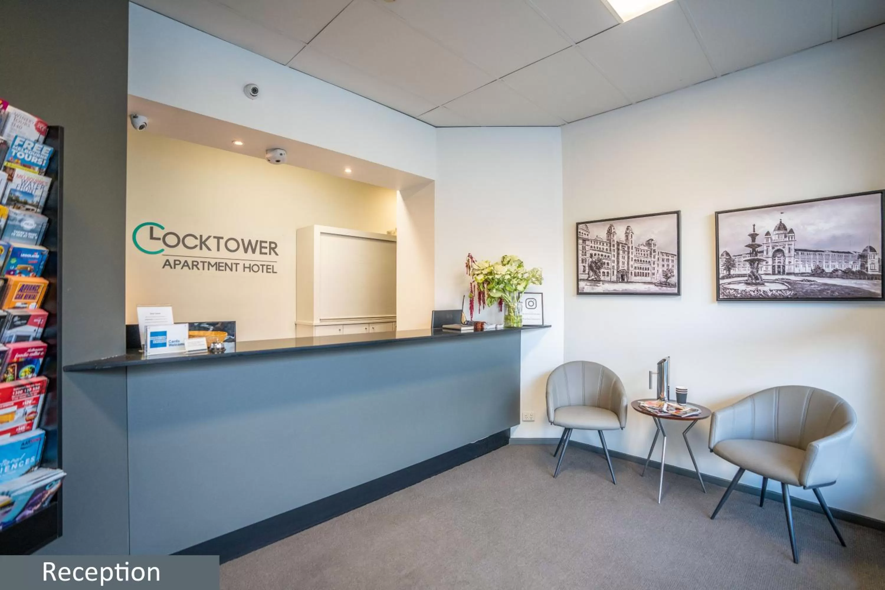 Staff in Clocktower Apartment Hotel