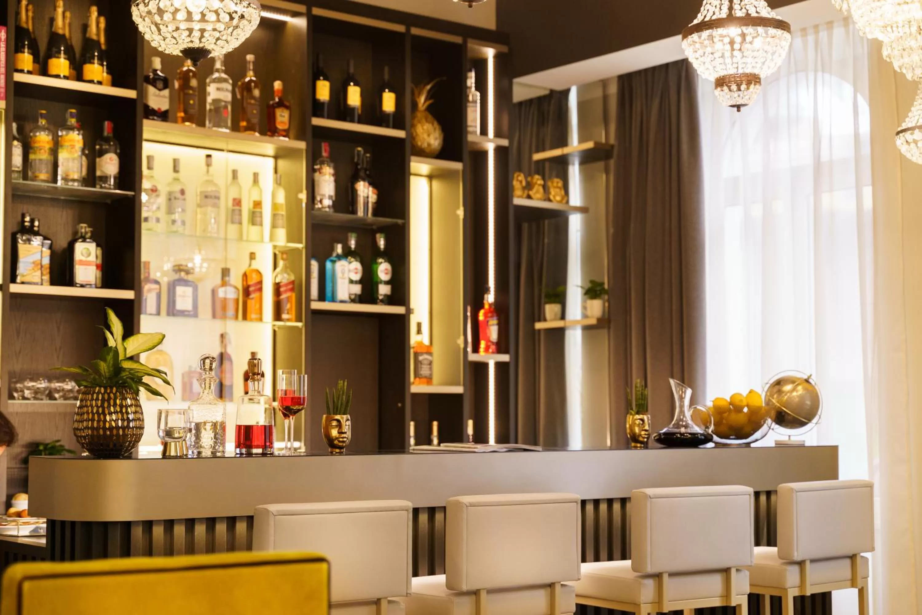 Lounge or bar in The Cross Hotel