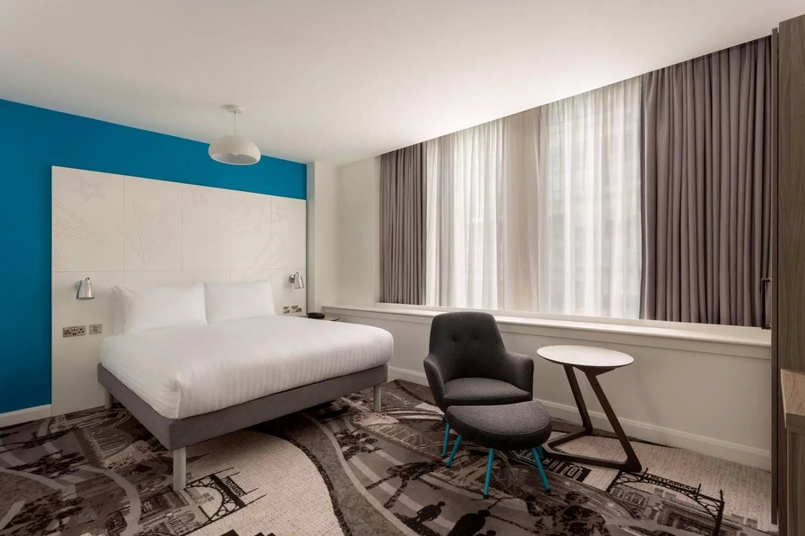 Standard Double Room - Disability Access in ibis Styles Glasgow Central