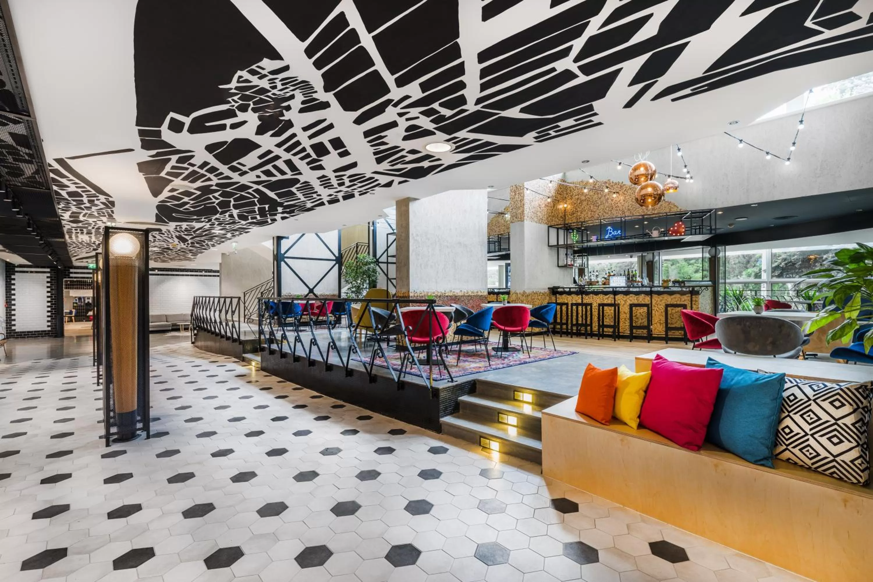 Lobby or reception in ibis Budapest Castle Hill