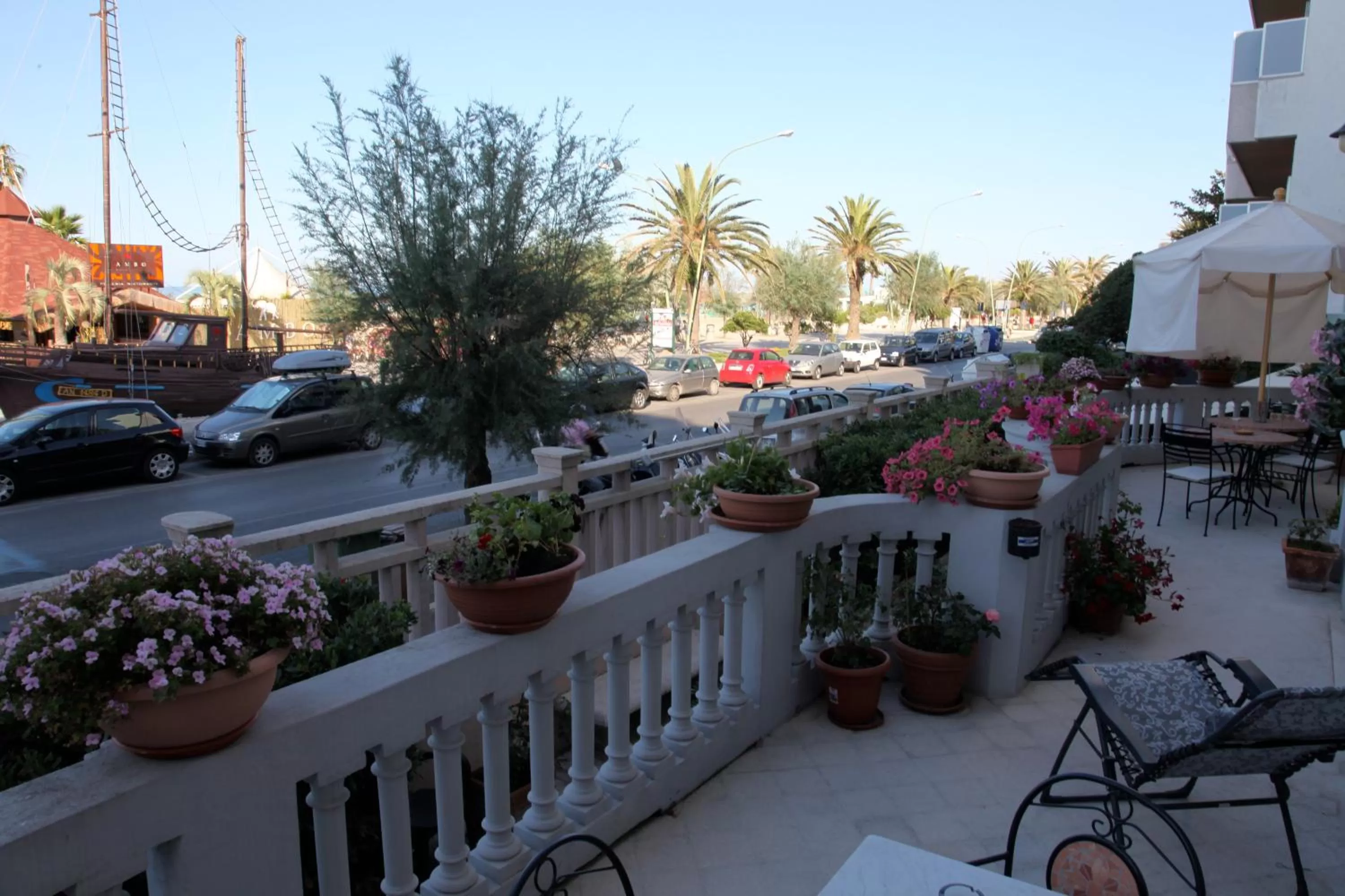Balcony/Terrace in Villa L'Aurora