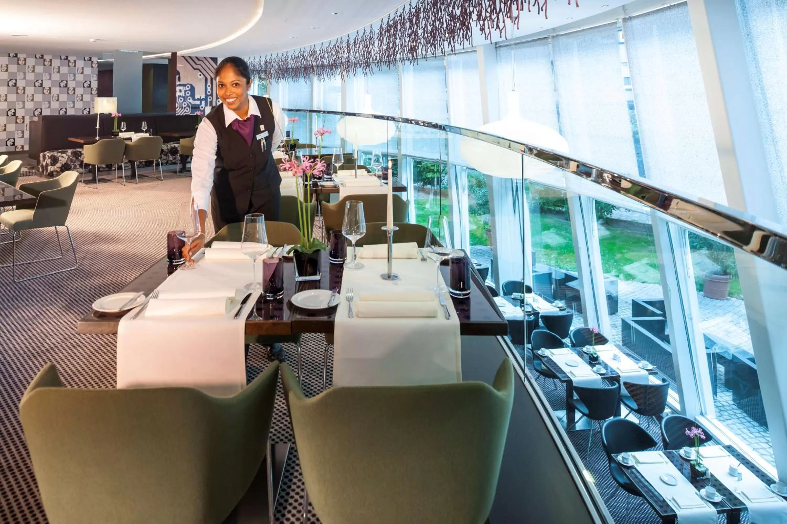 Restaurant/places to eat in Dorint Kongresshotel Mannheim