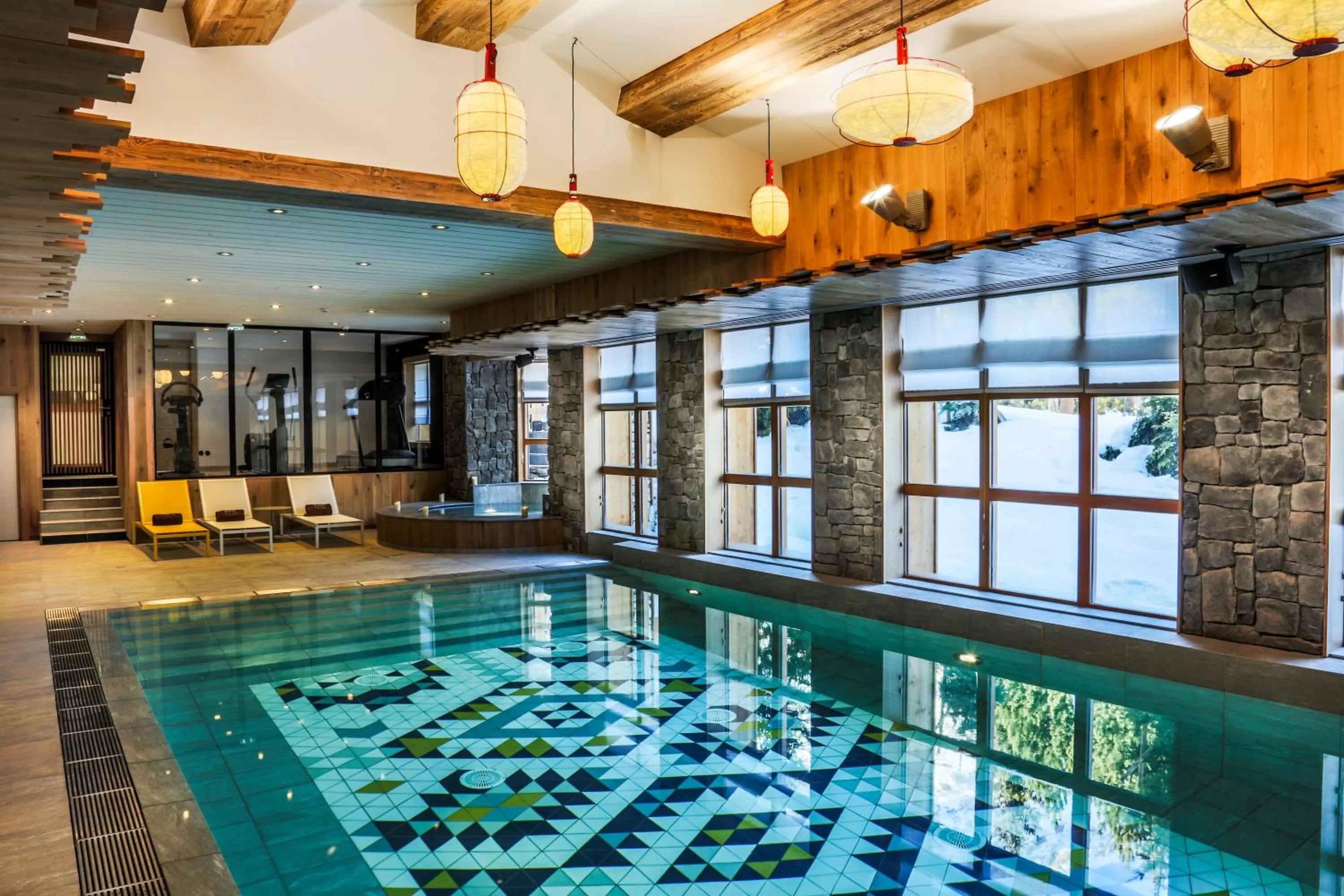 Swimming pool in Le Yule Hotel & Spa