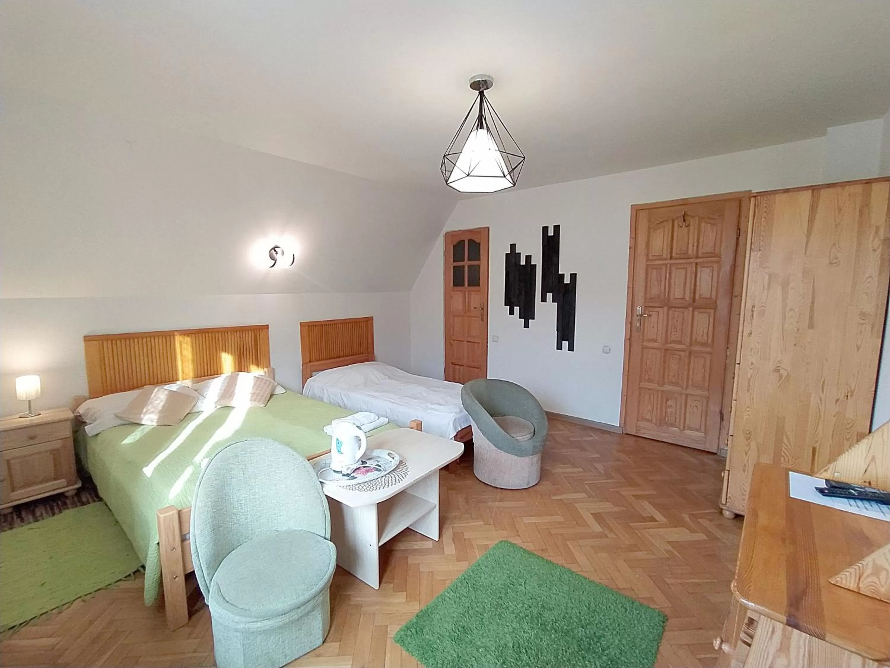 Bed in Willa Mozaika