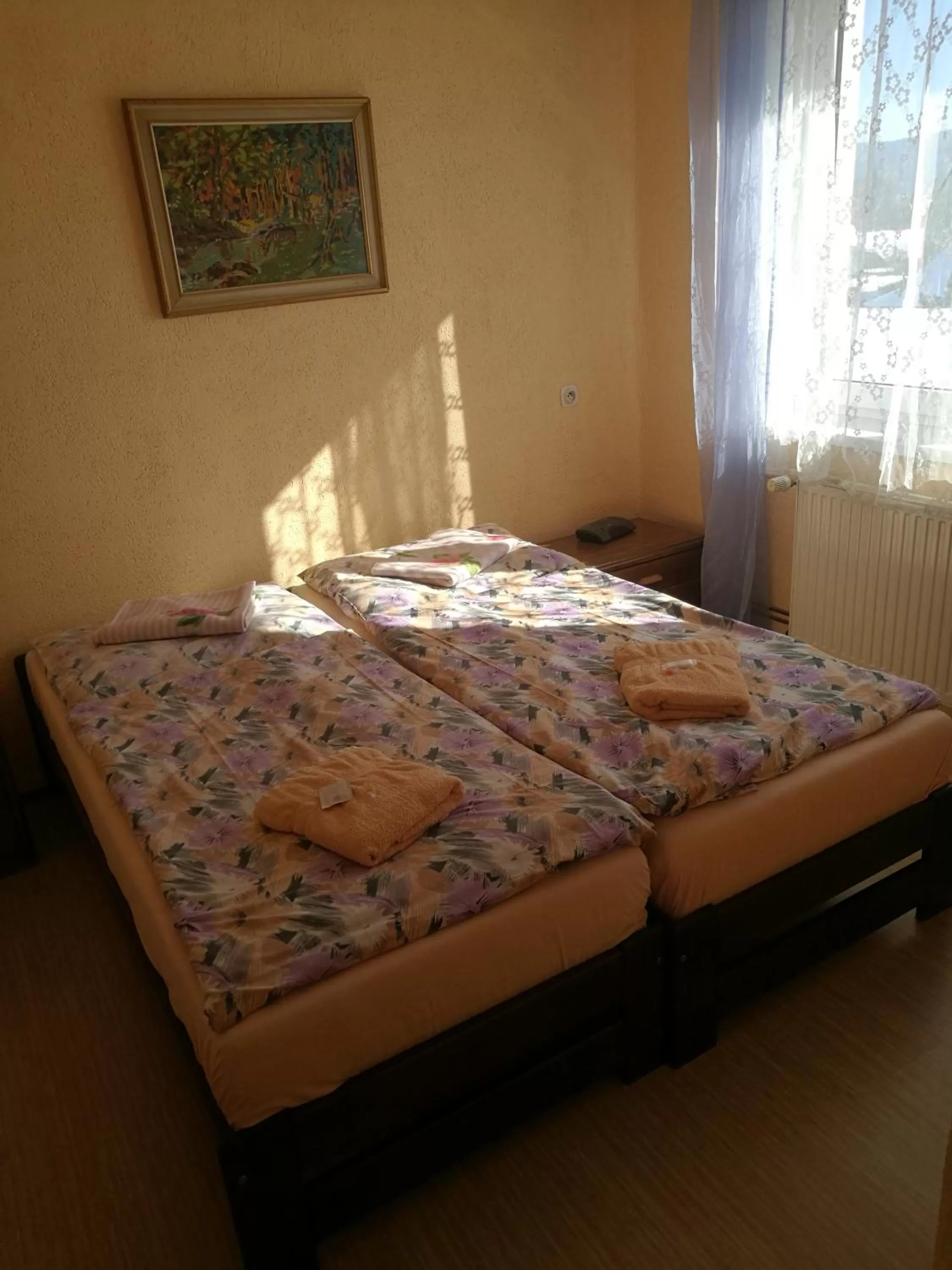 Bedroom, Bed in Hotel Chata