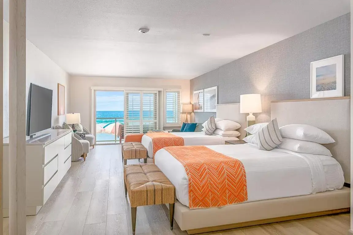 Ocean View Room with Two King Beds in Beach Terrace Ocean View Room with Two King Beds in Beach Terrace